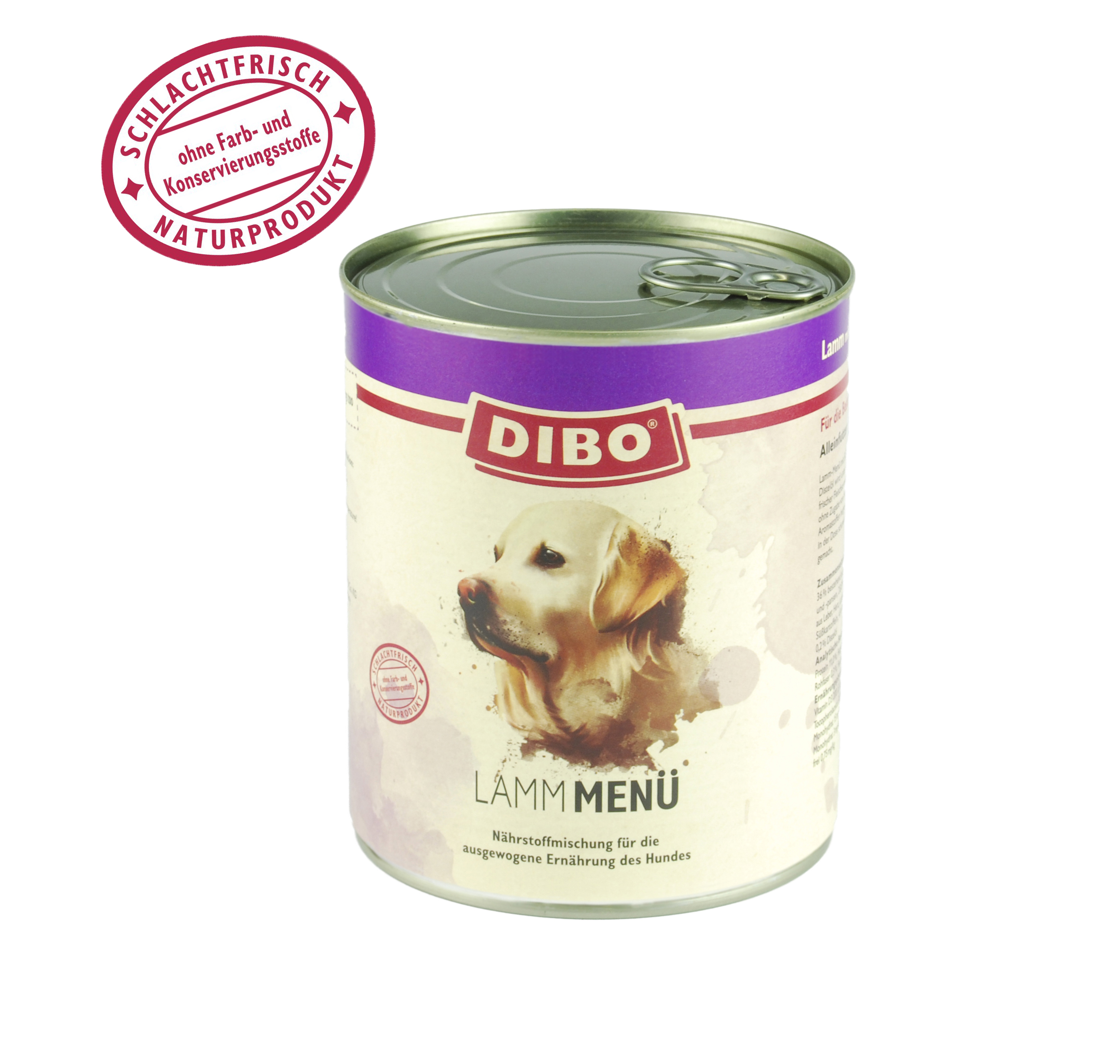 DIBO - LAMM MENÜ, 800g-Dose