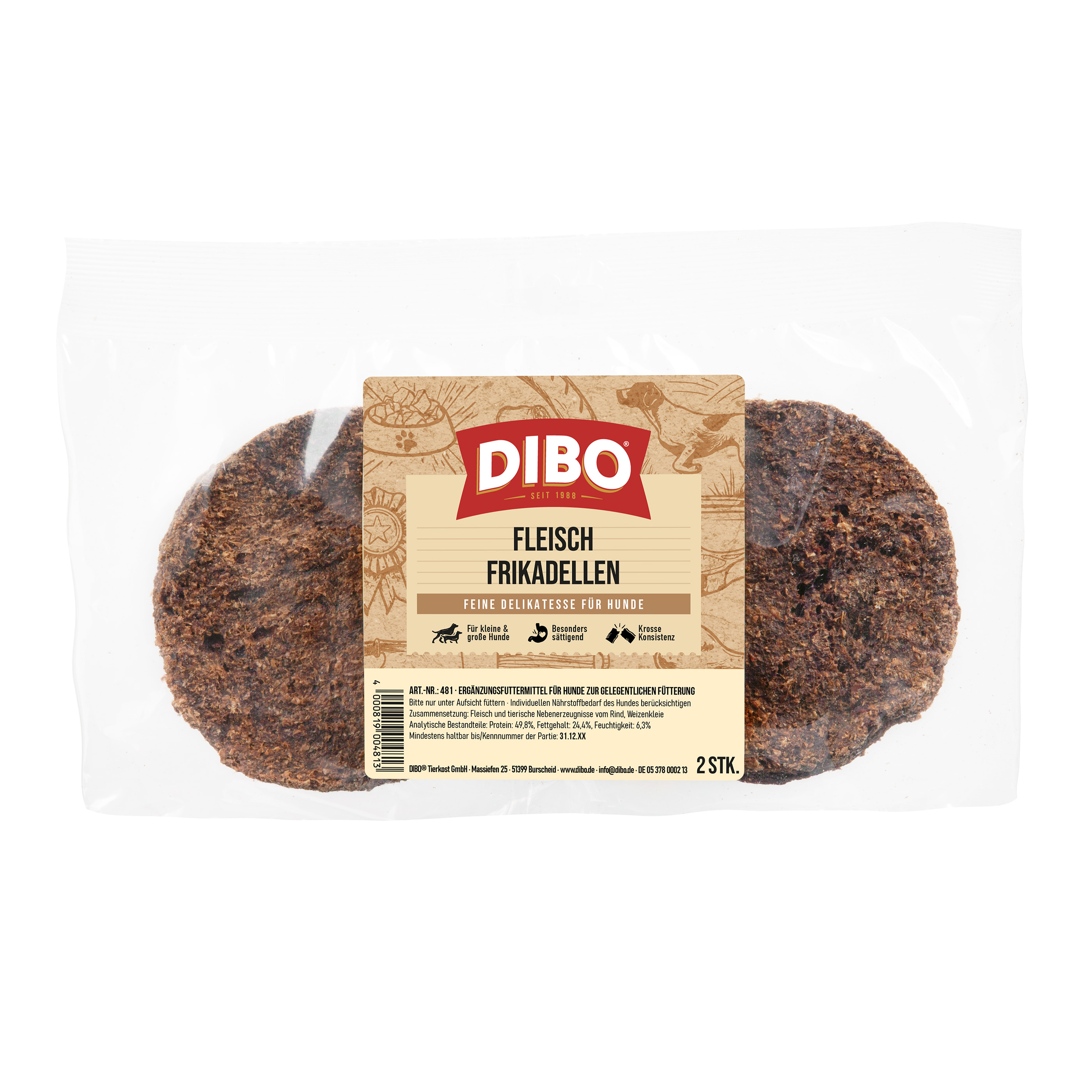 DIBO Fleisch-Frikadellen