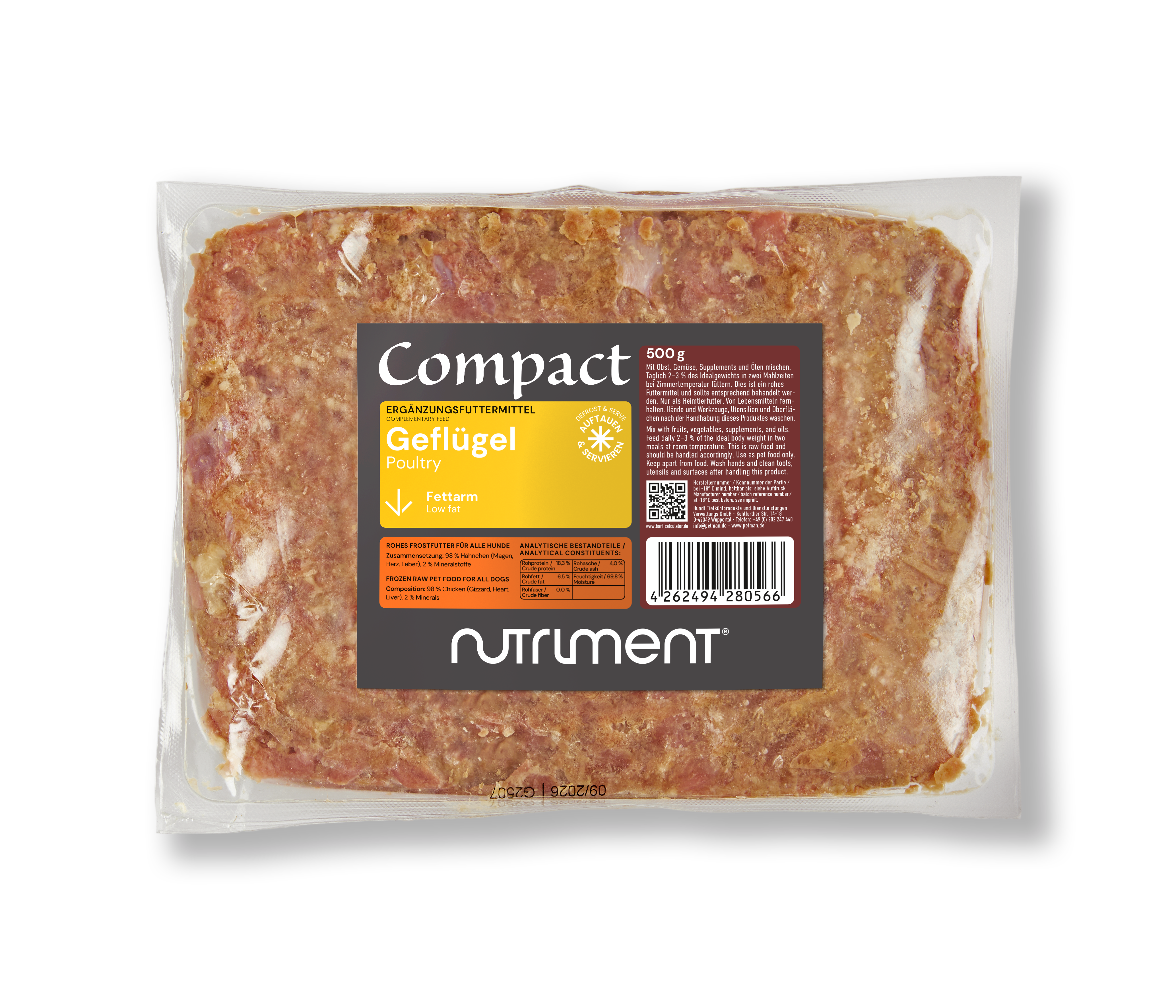 Nutriment Compact GEFLÜGEL Nutriment Compact GEFLÜGEL