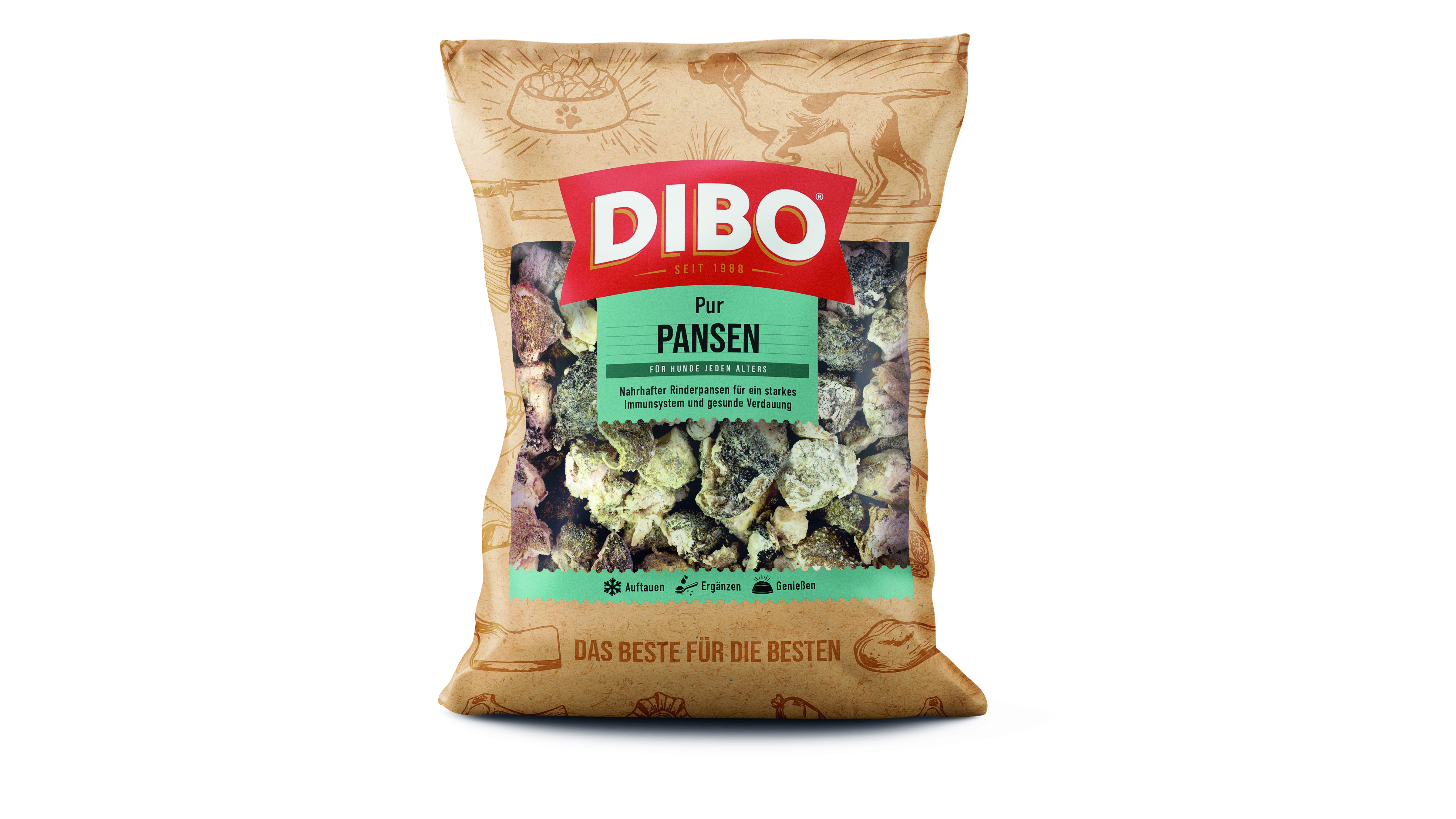 DIBO Pansen - B.A.R.F.-Frostfutter für Hunde