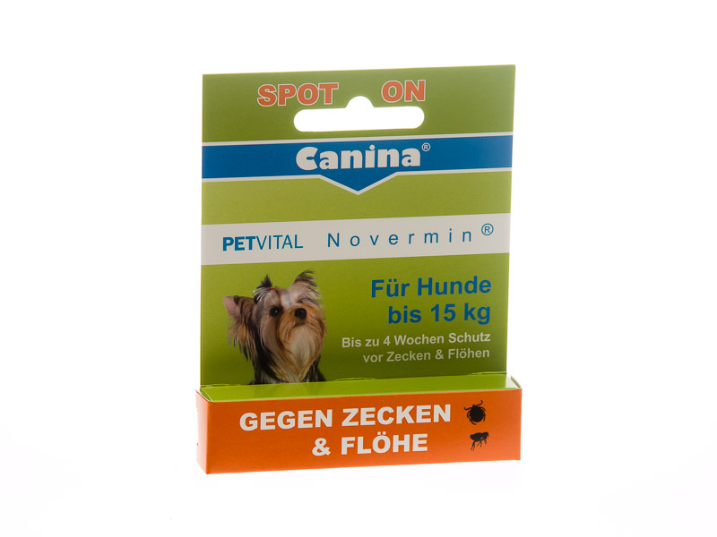 PETVITAL Novermin für kleine Hunde, 4 x 2ml