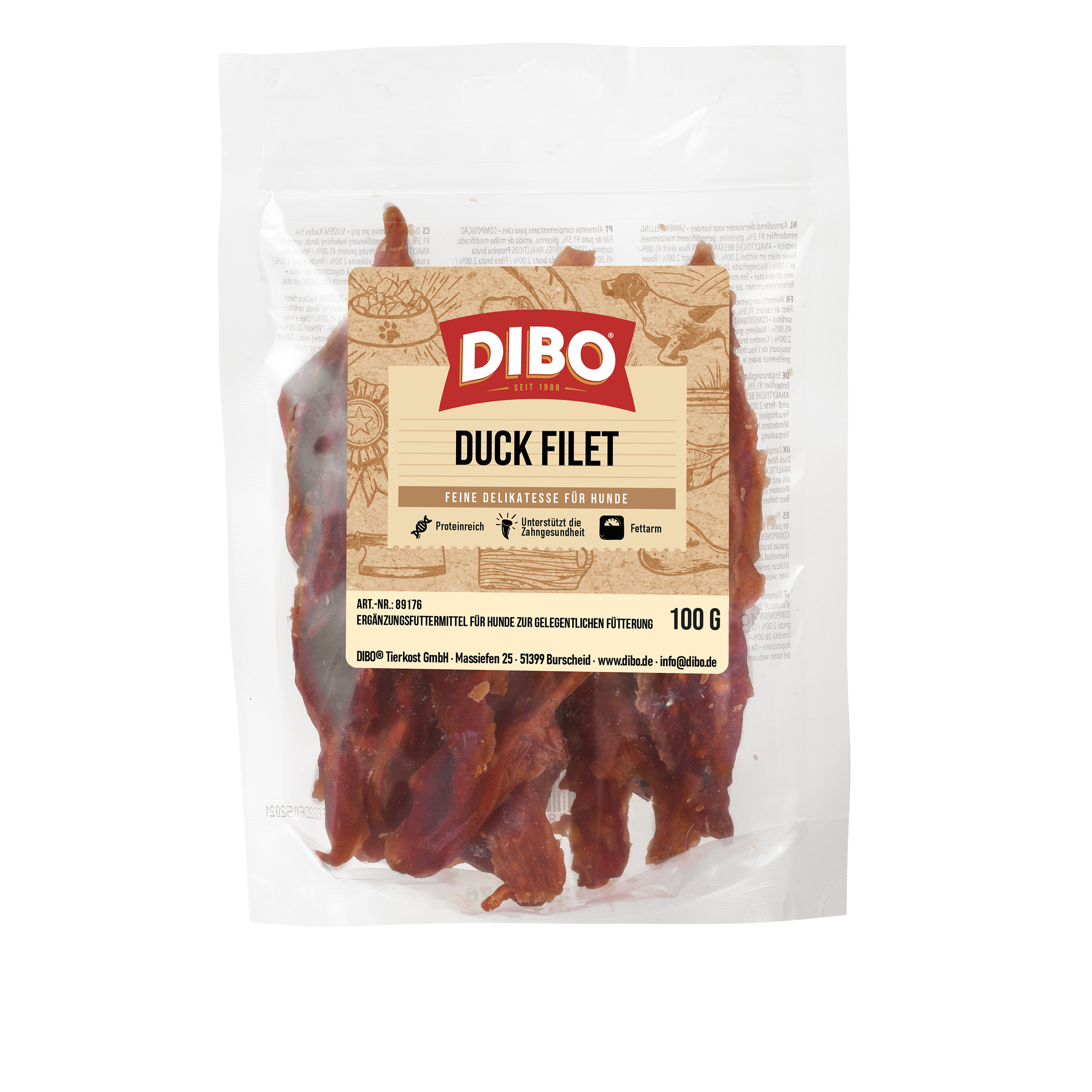 DIBO Duck Filet, 100g-Beutel