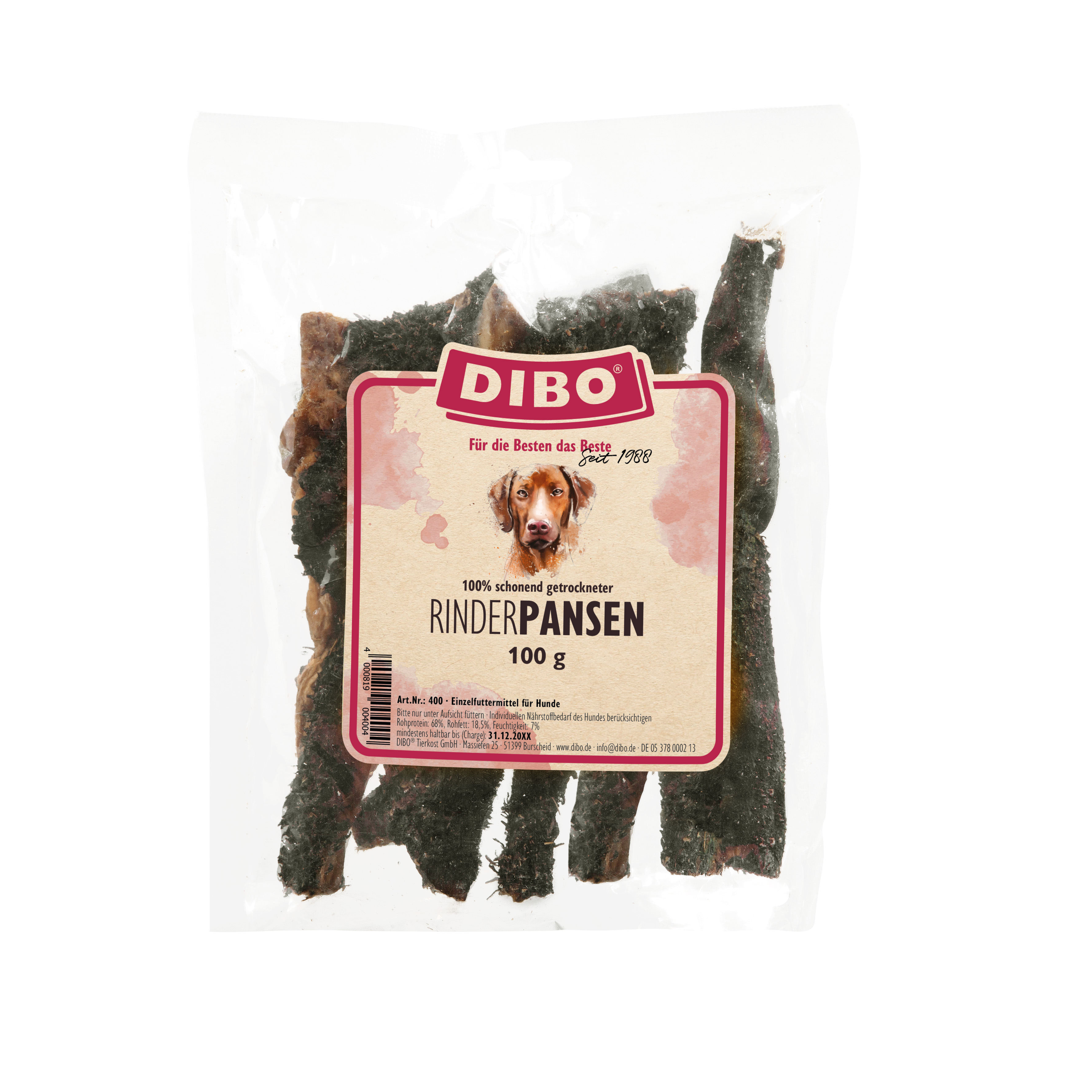 DIBO Rinder-Pansen, 100g-Beutel