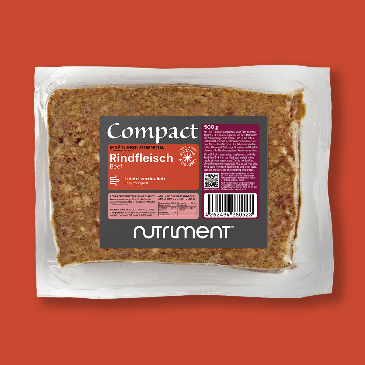 Nutriment Compact RINDFLEISCH