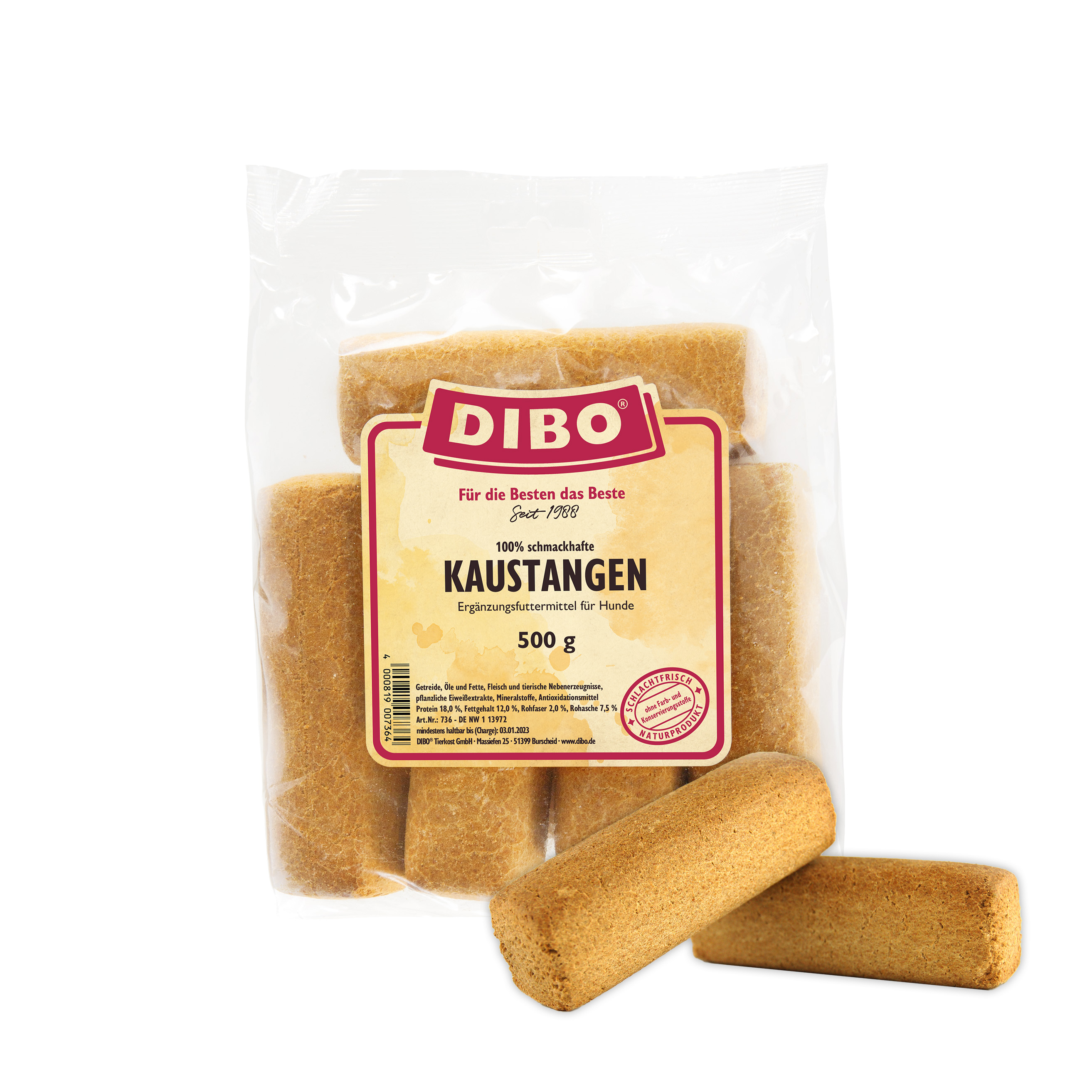Kaustangen 500g-Beutel