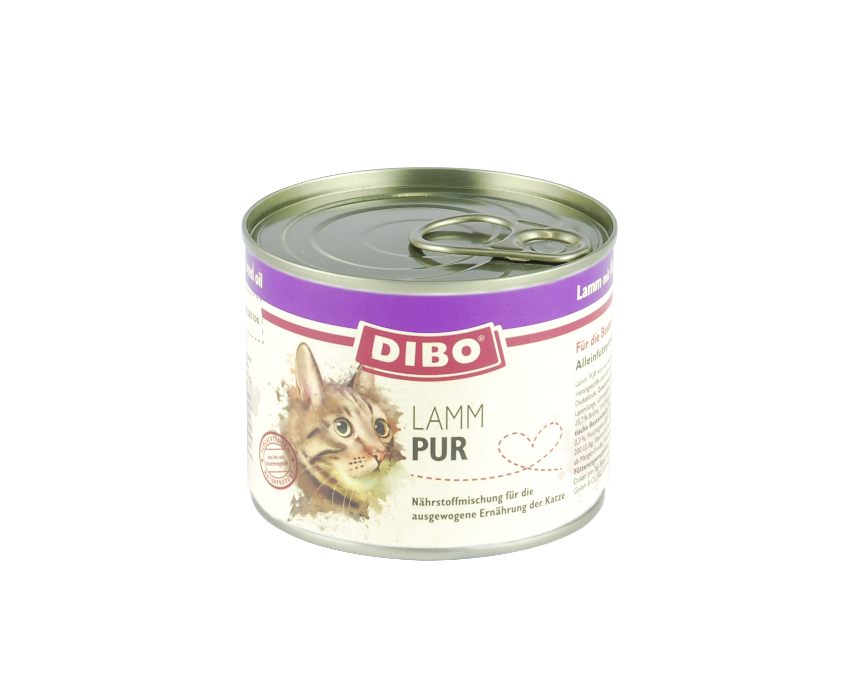 DIBO - CAT PUR LAMM, 200g-Dose