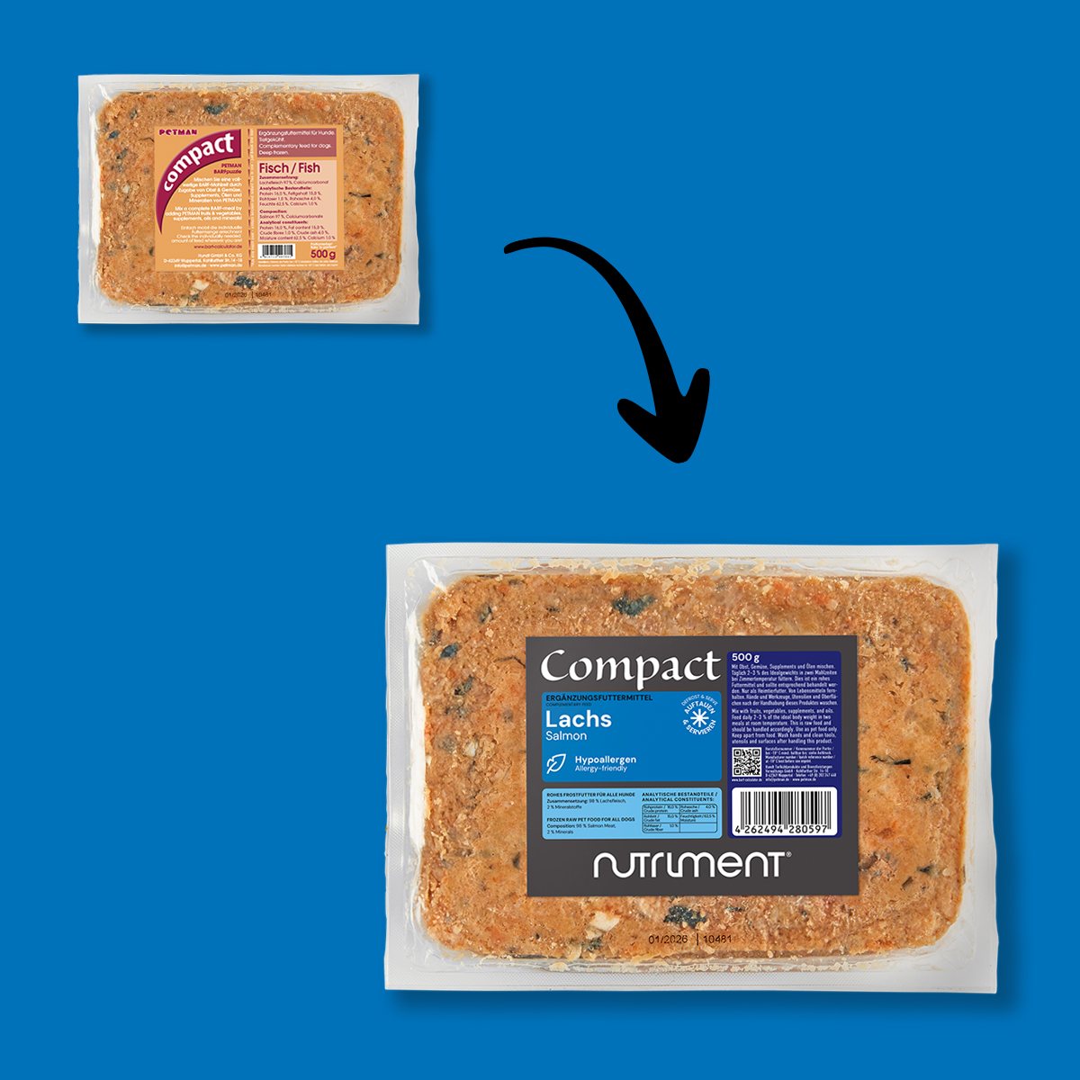 Nutriment Compact FISCH / LACHS