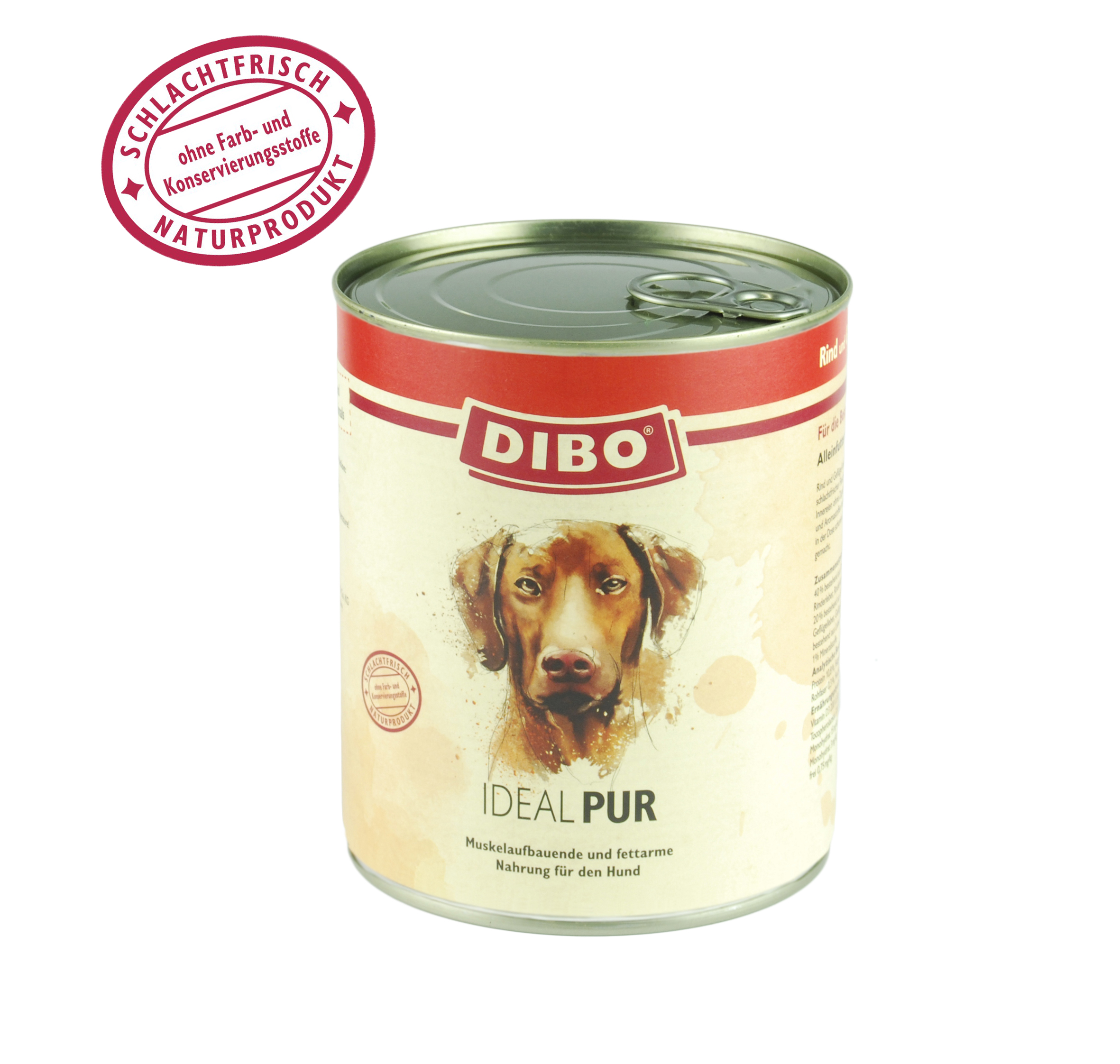 DIBO - IDEAL PUR (Rind/Geflügel), 800g-Dose