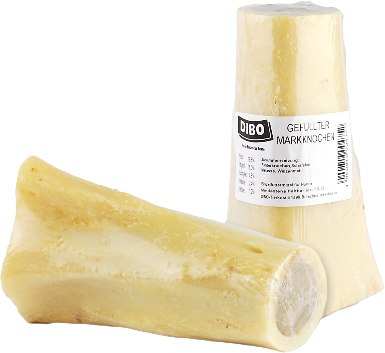 DIBO gefüllter Markknochen für Hunde