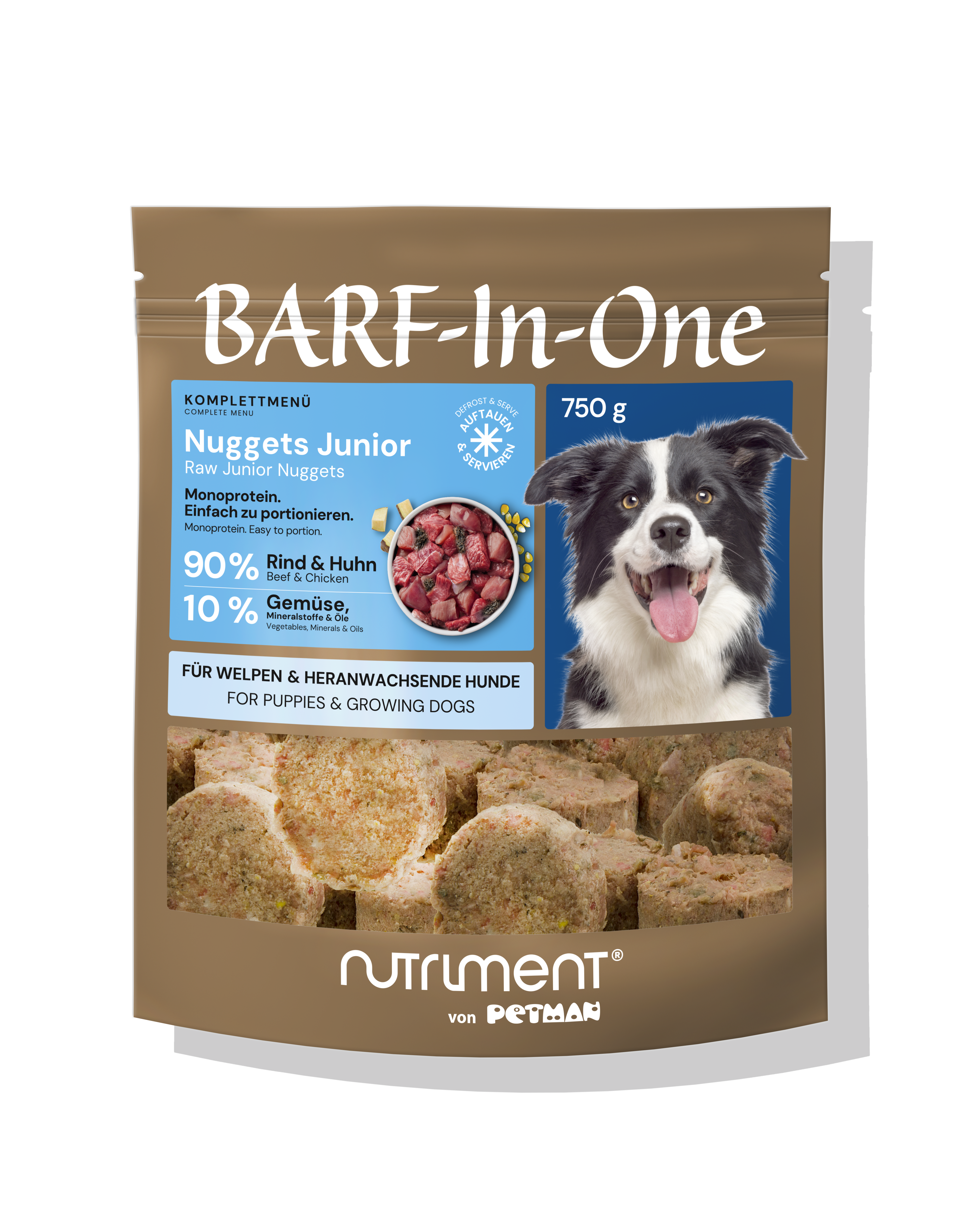 Nutriment BARF In One JUNIOR BarfinOne Hunde Nuggets Junior