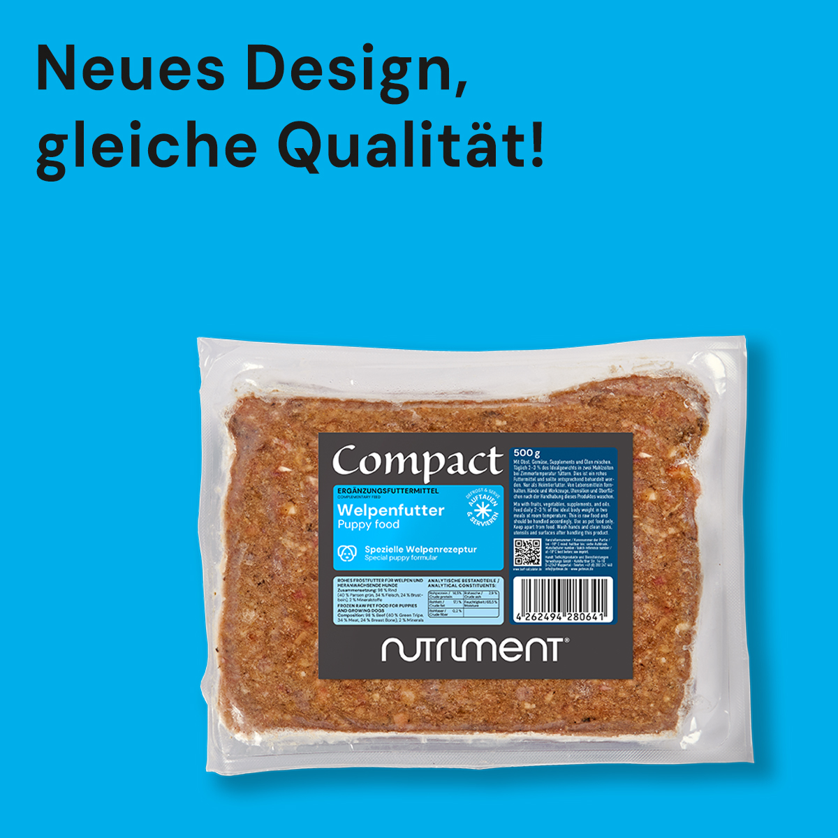 Nutriment Compact WELPENFUTTER