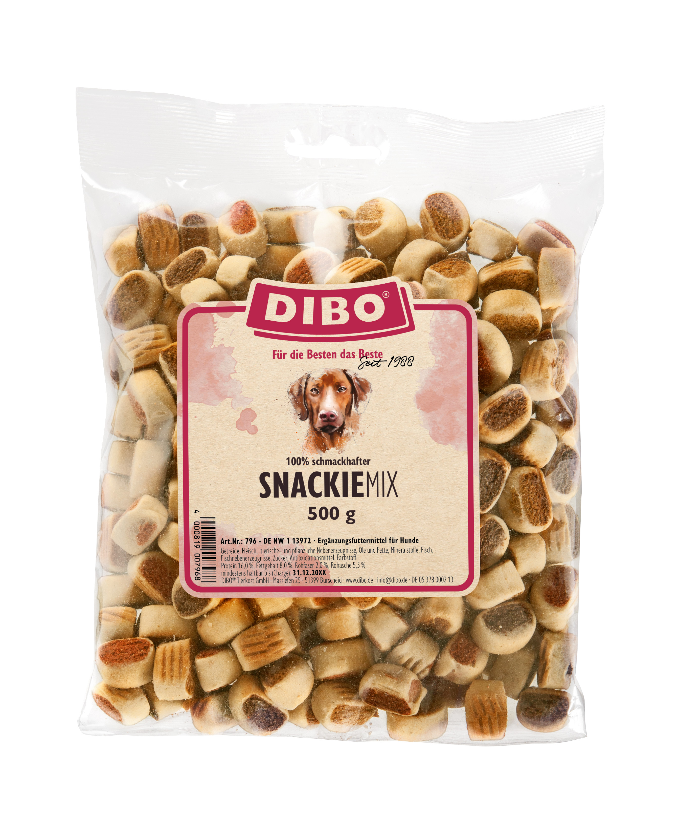 DIBO Snackie-Mix, 500g-Beutel