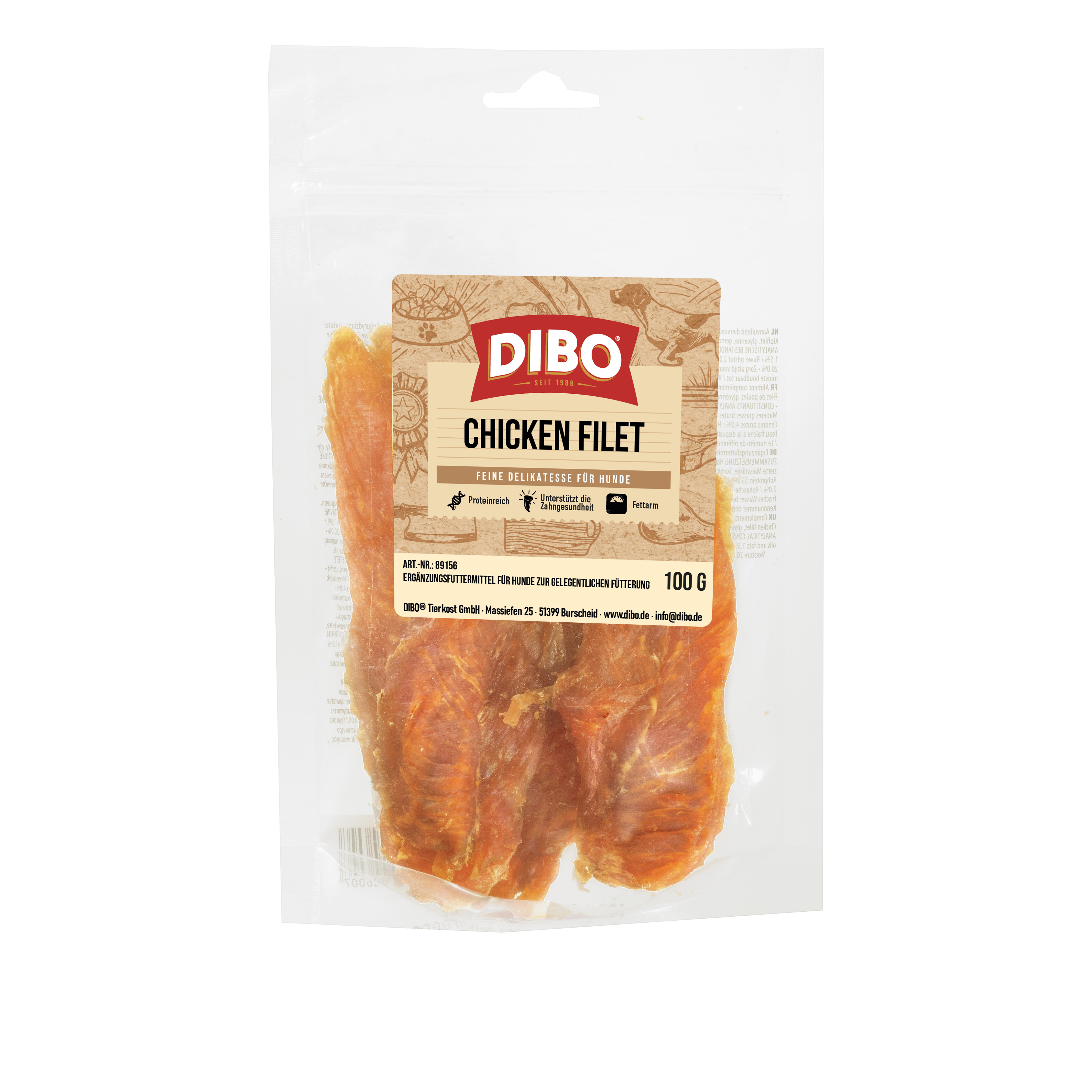 DIBO Chicken Filet, 100g-Beutel