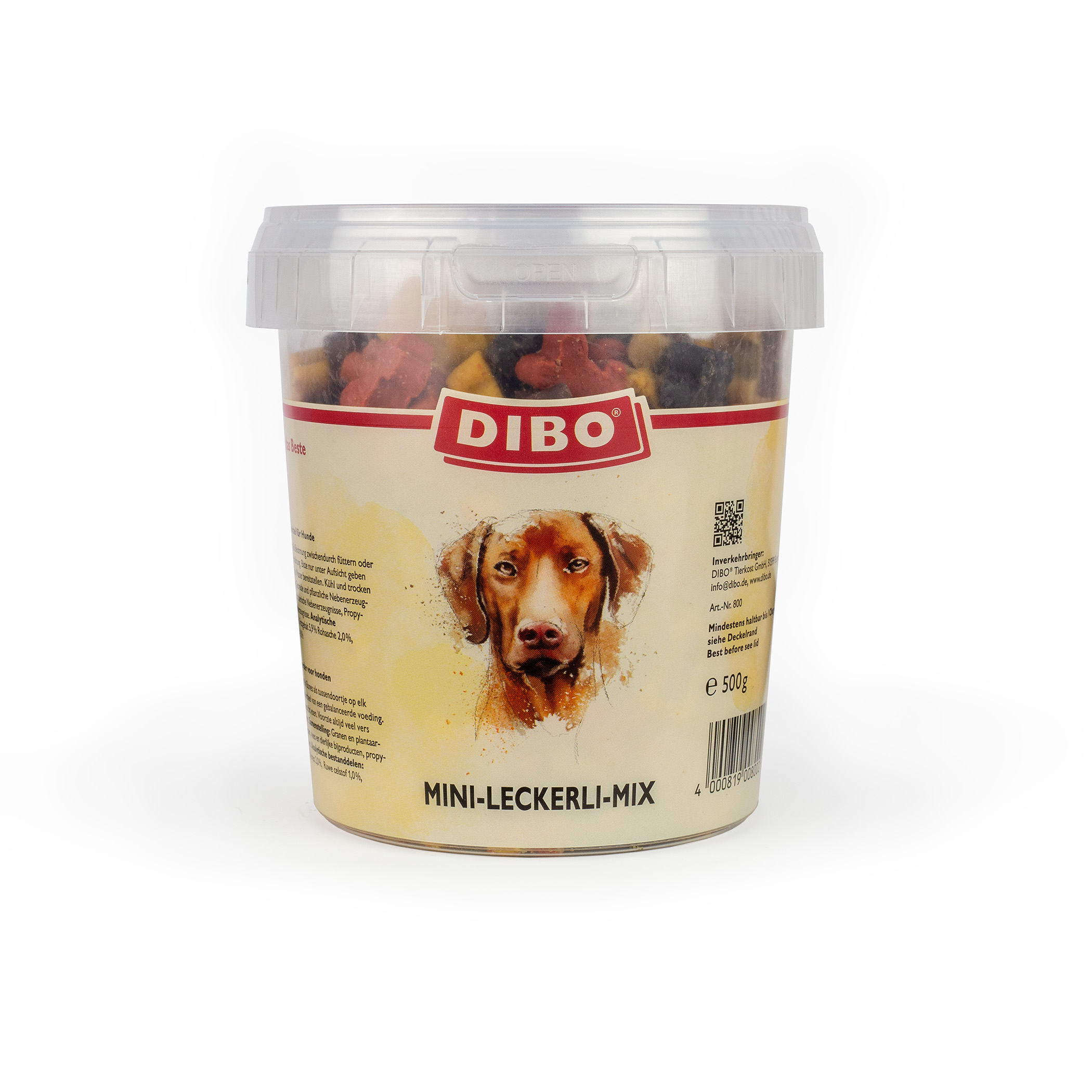 DIBO Mini-Leckerli-Mix, 500g-Eimer