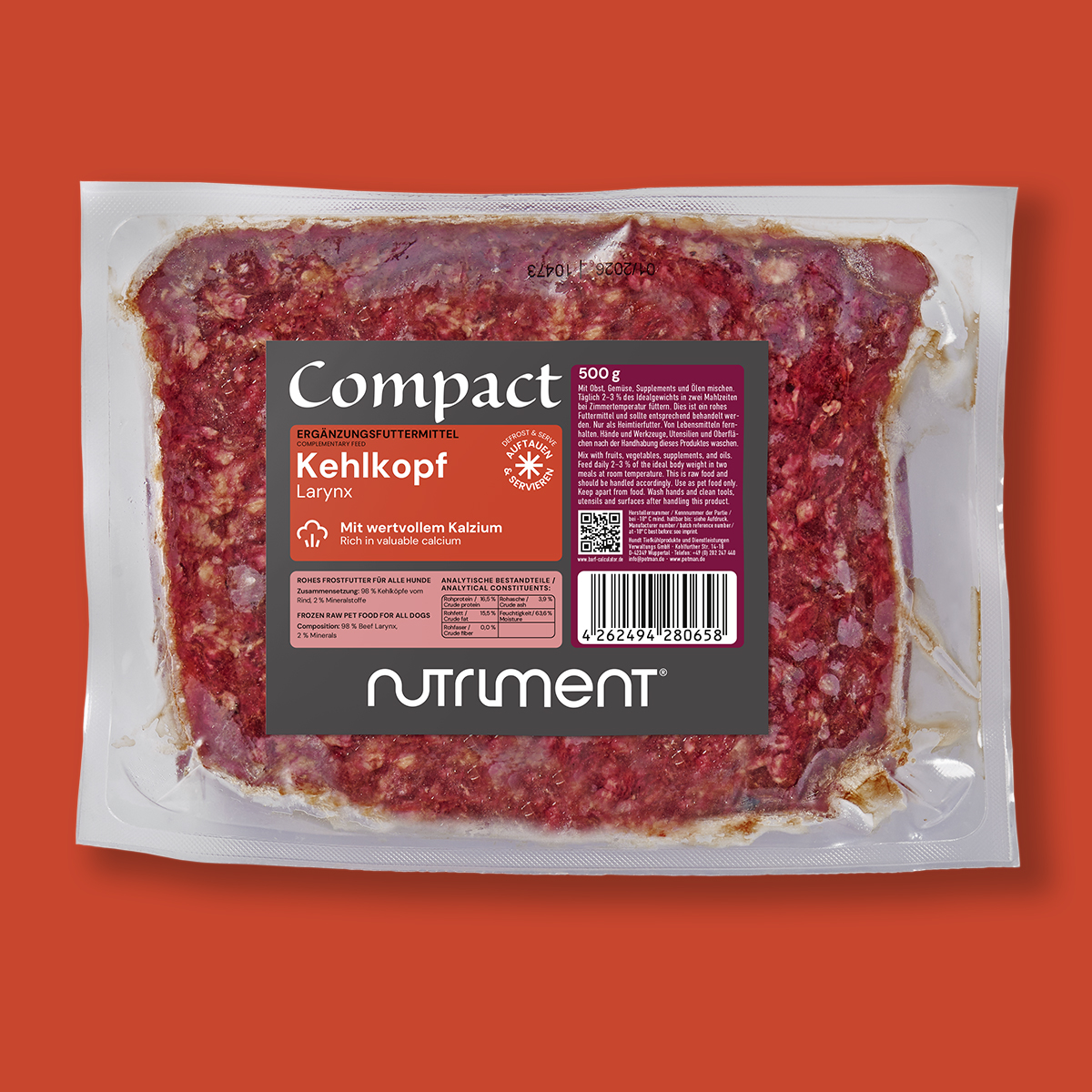 Nutriment Compact KEHLKOPF gewolft