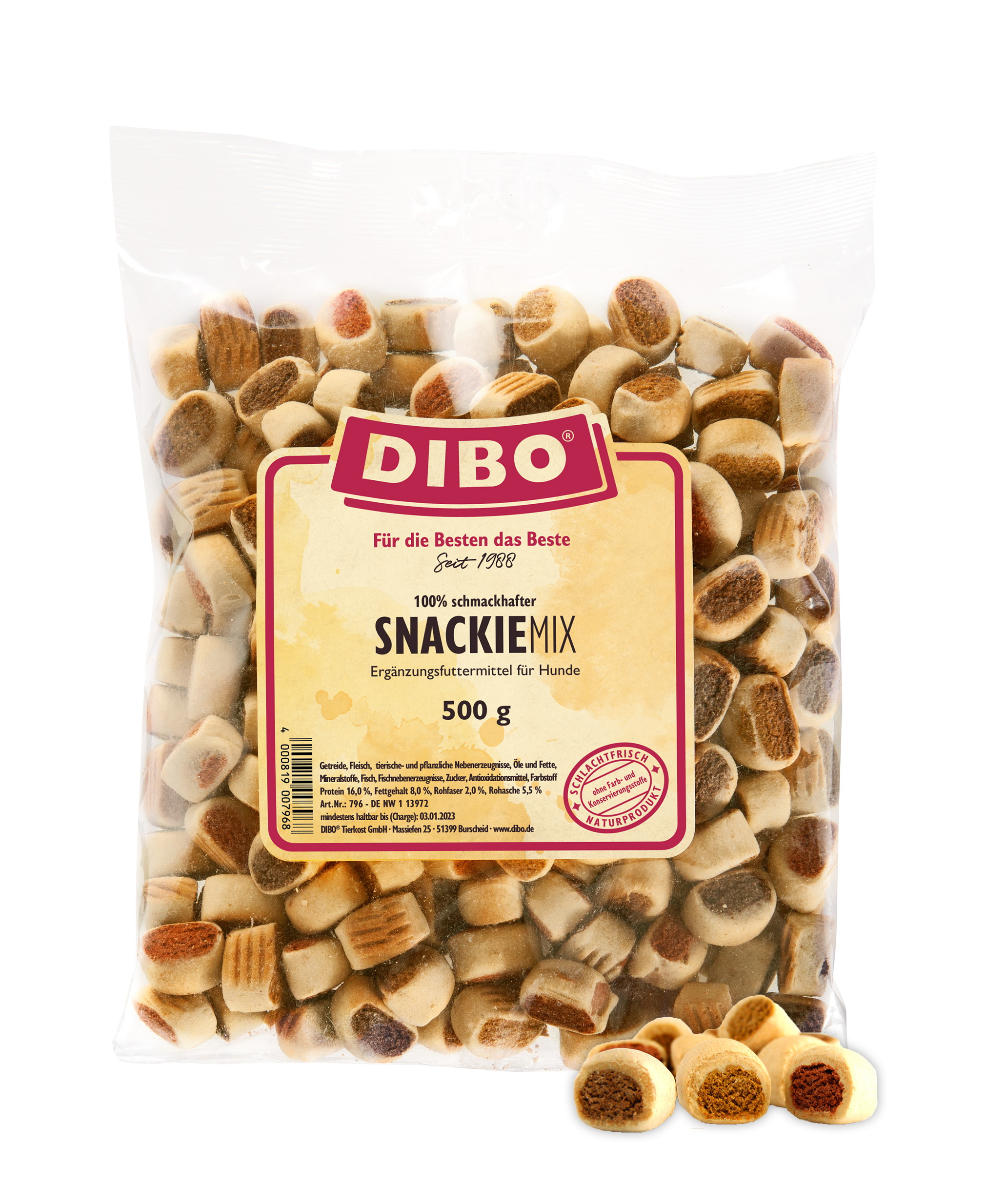 Snackie-Mix 500g-Beutel
