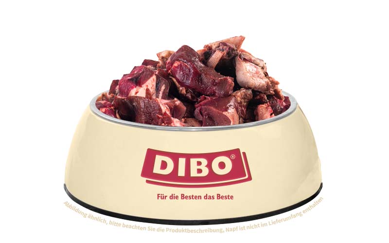 DIBO Hirsch - B.A.R.F.-Frostfutter für Hunde - 20 x 1000g