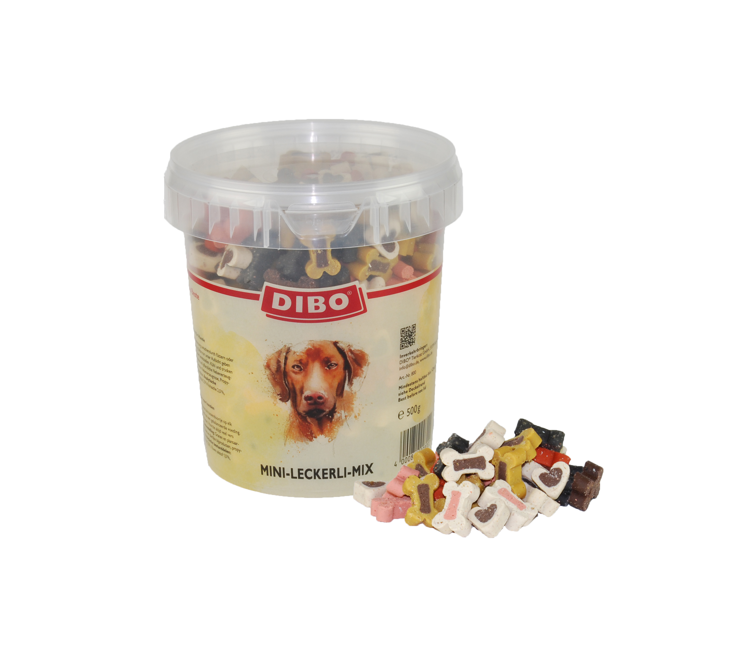 DIBO Mini-Leckerli-Mix, 500g-Eimer