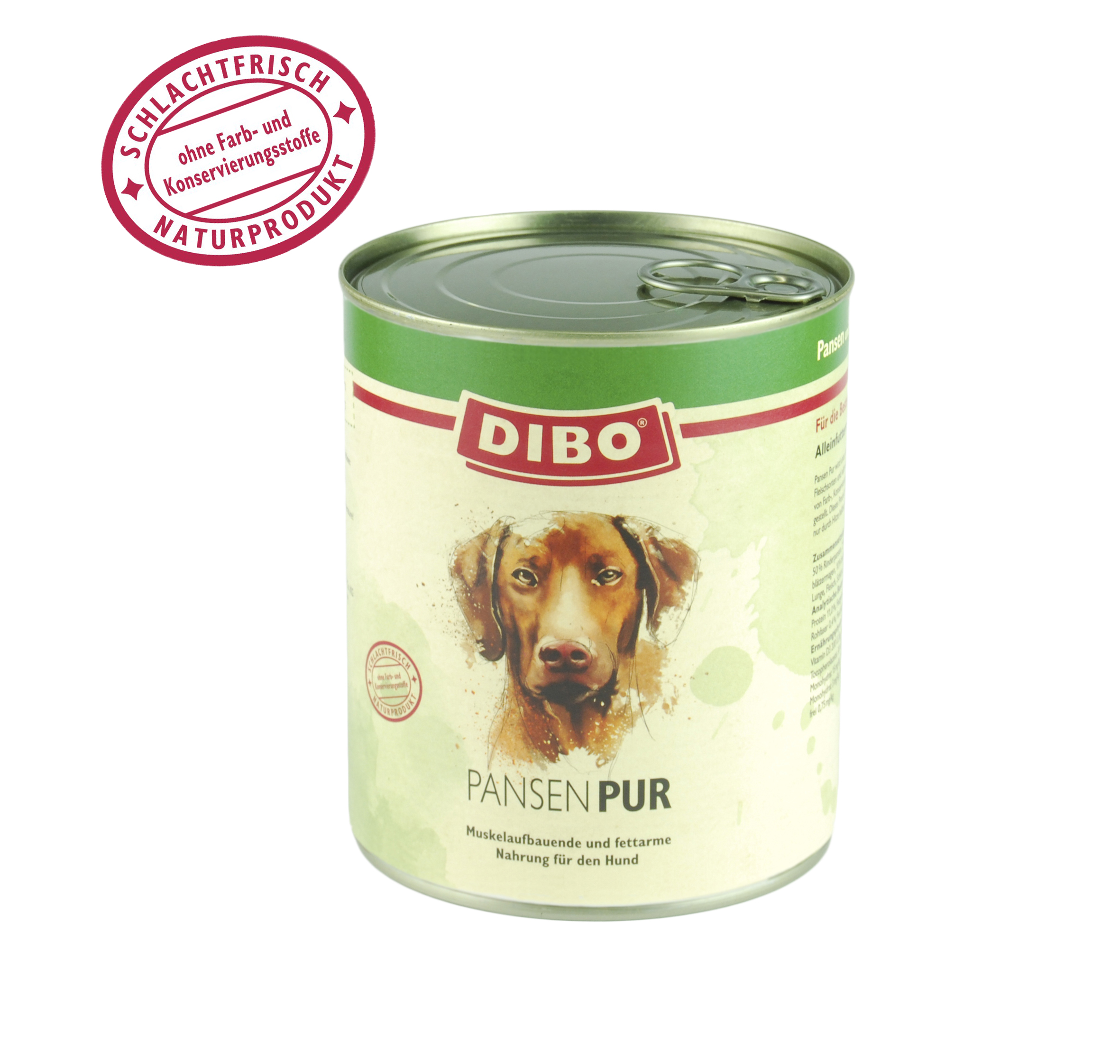 DIBO - PANSEN PUR (Pansen/Blättermagen), 800g-Dose