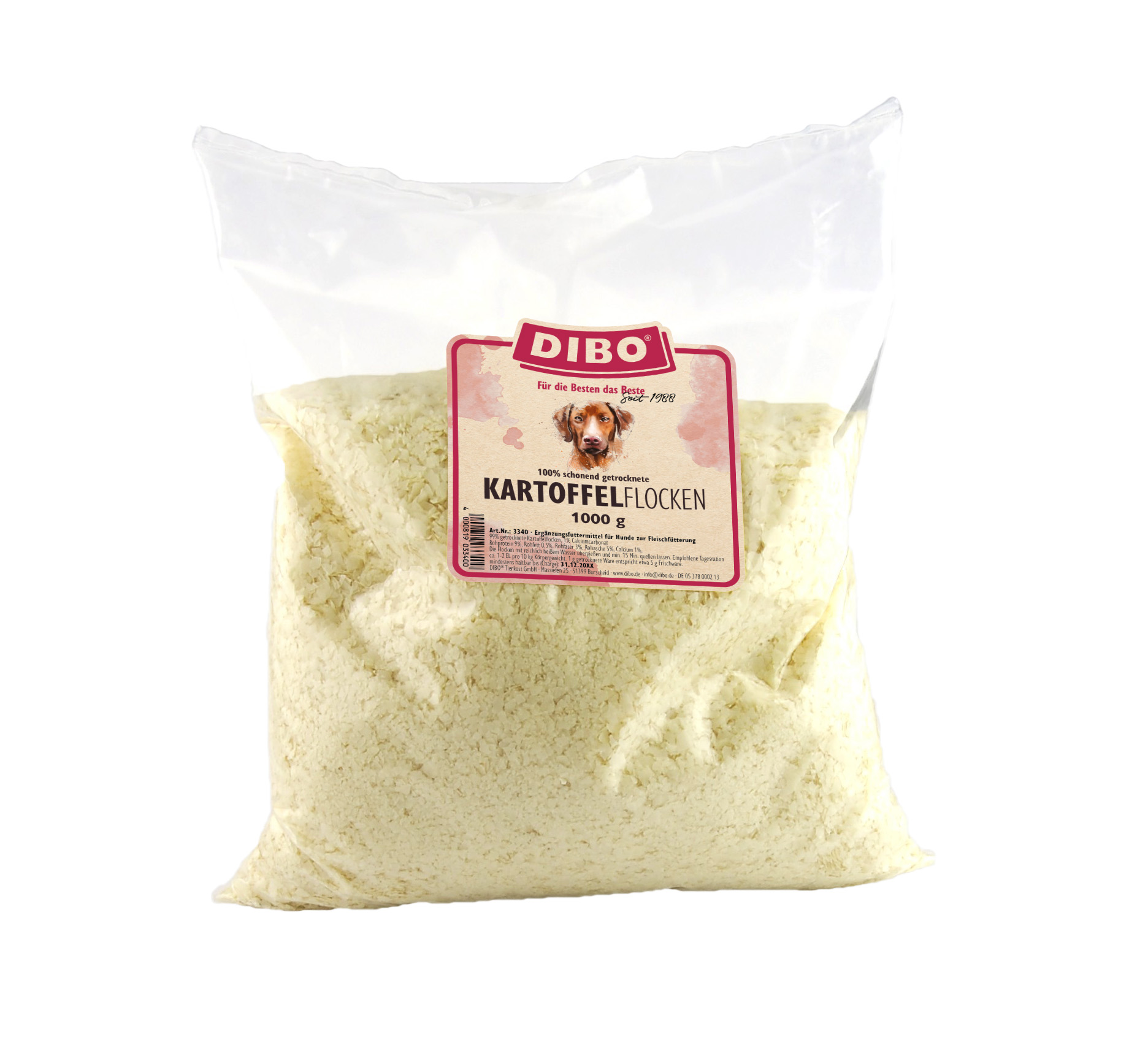 DIBO Kartoffelflocken, 1kg-Beutel