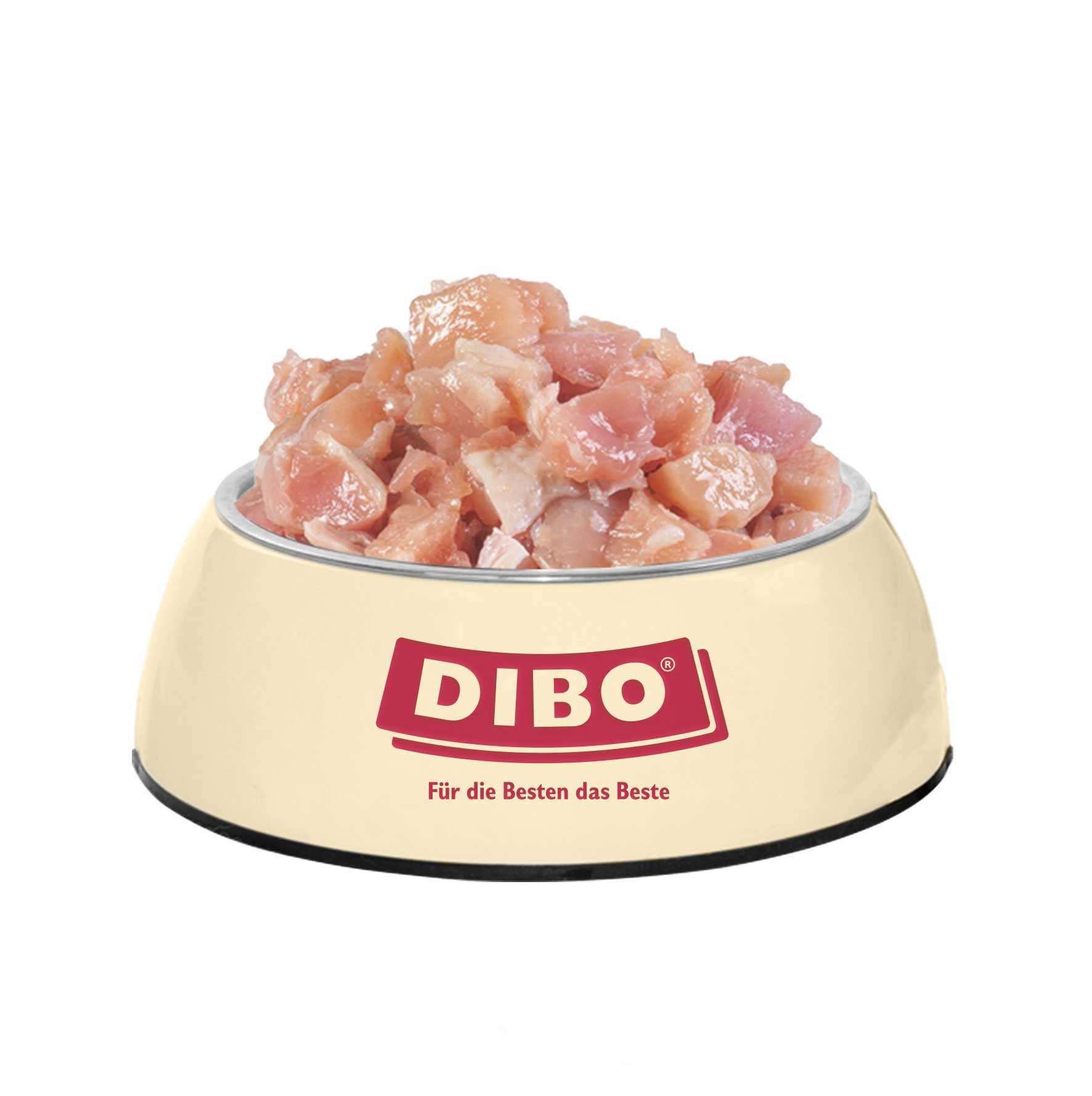 DIBO Geflügel - B.A.R.F.-Frostfutter für Hunde und Katzen - 3 x 2000g