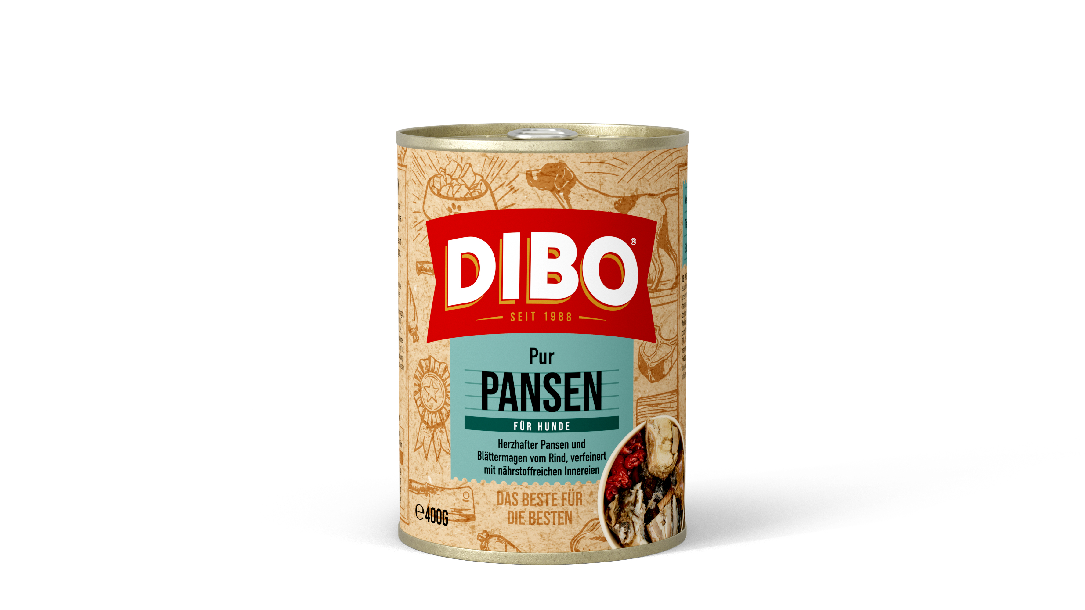 DIBO - PANSEN PUR (Pansen/Blättermagen) 400g-Dose