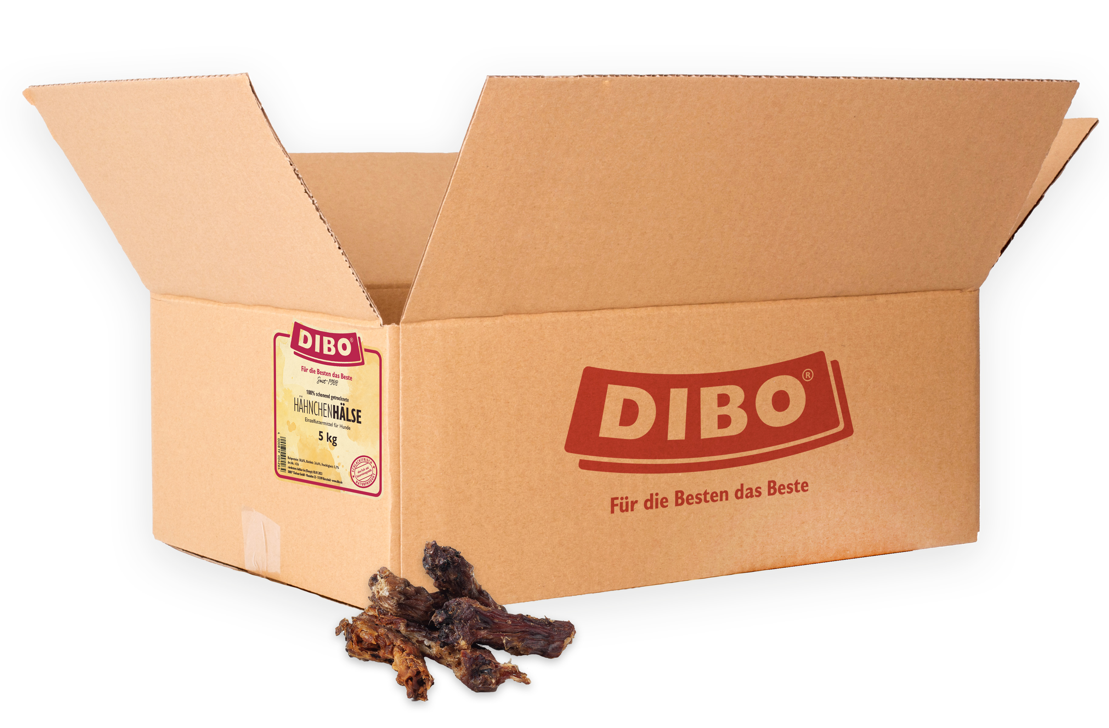 DIBO Hähnchen-Hälse, 5kg-Karton