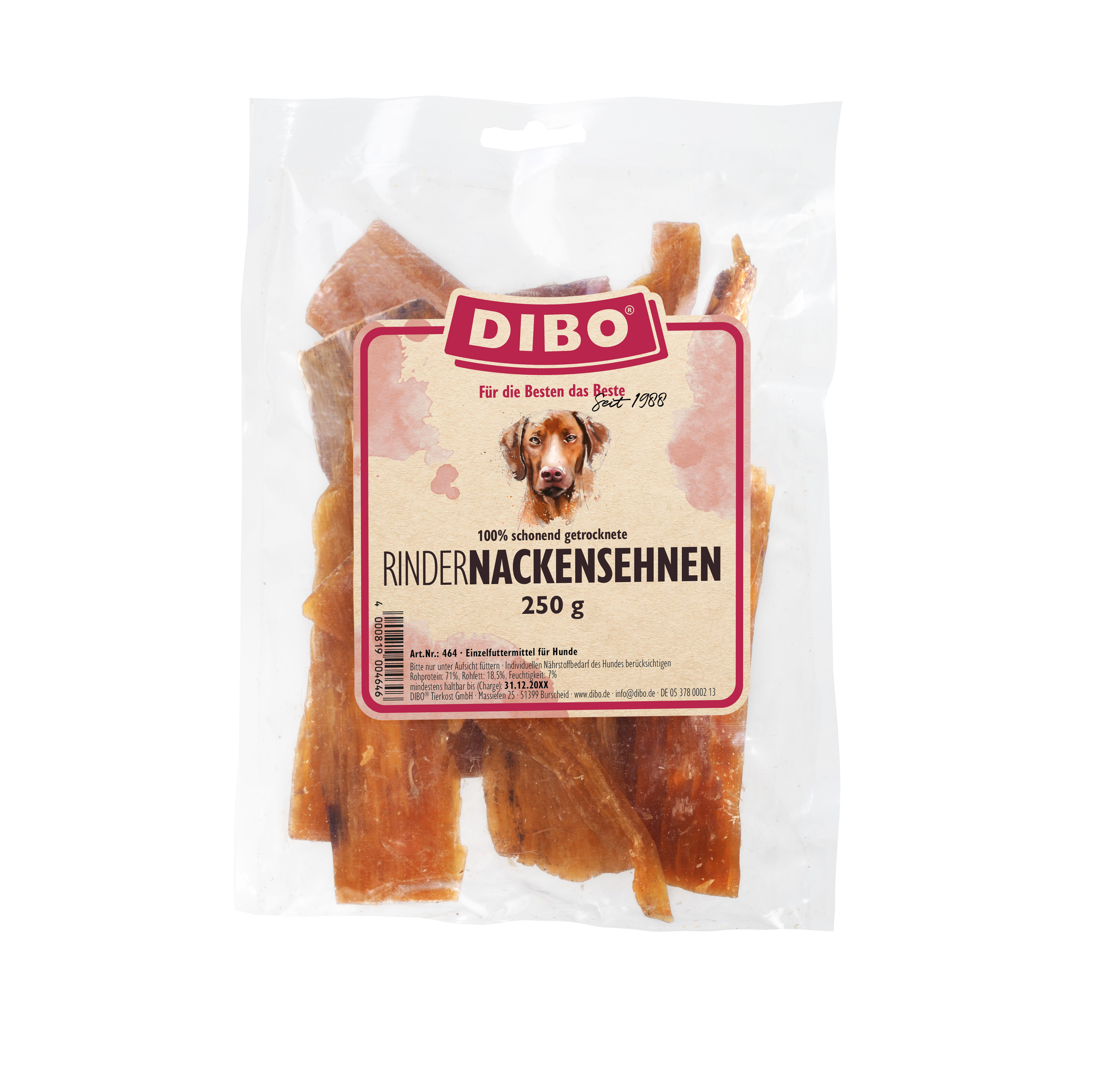 DIBO Rinder-Nackensehnen, 250g-Beutel