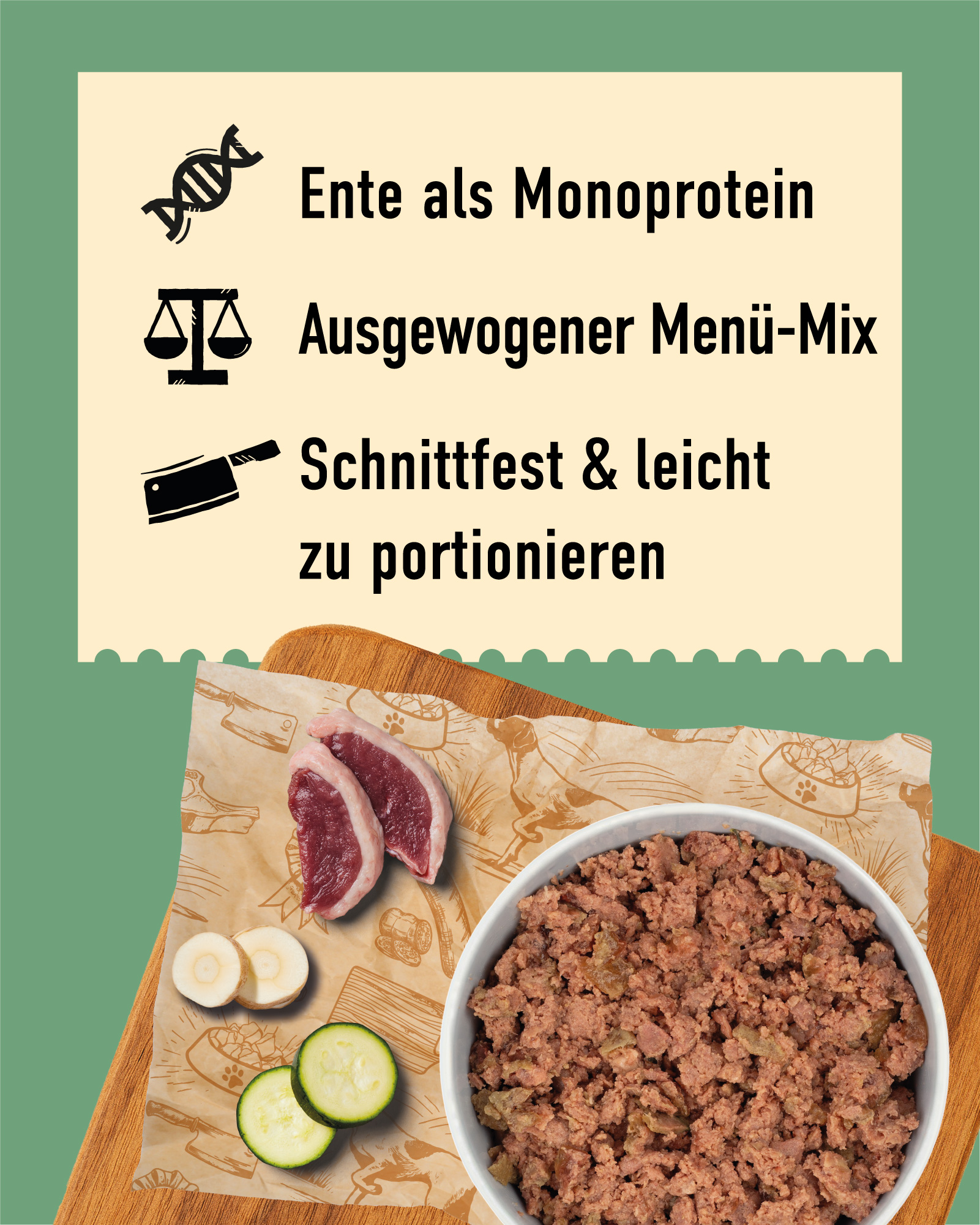 DIBO Kochwurst Menü Ente