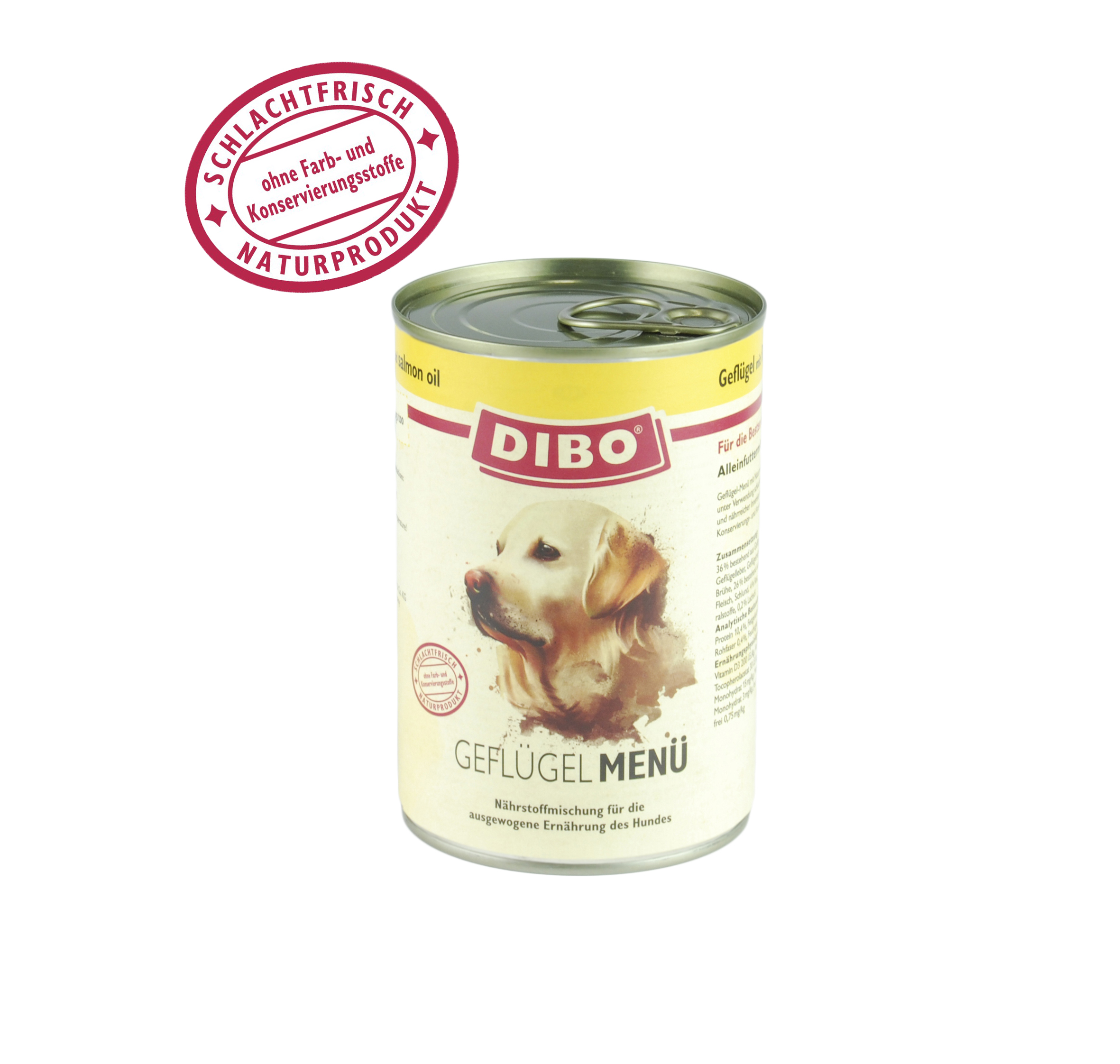 DIBO - GEFLÜGEL MENÜ, 400g-Dose