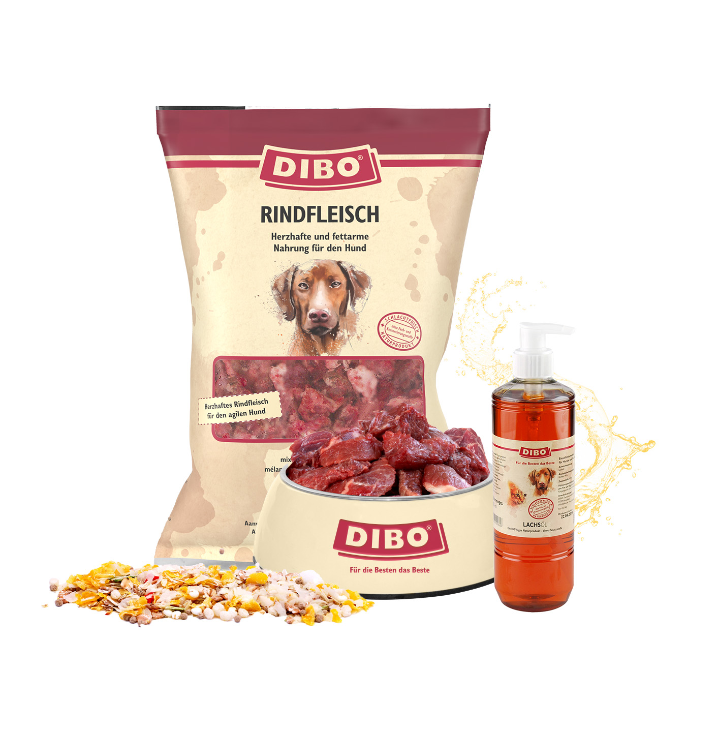 DIBO Spezial-Flocken-Mix, 1kg-Beutel