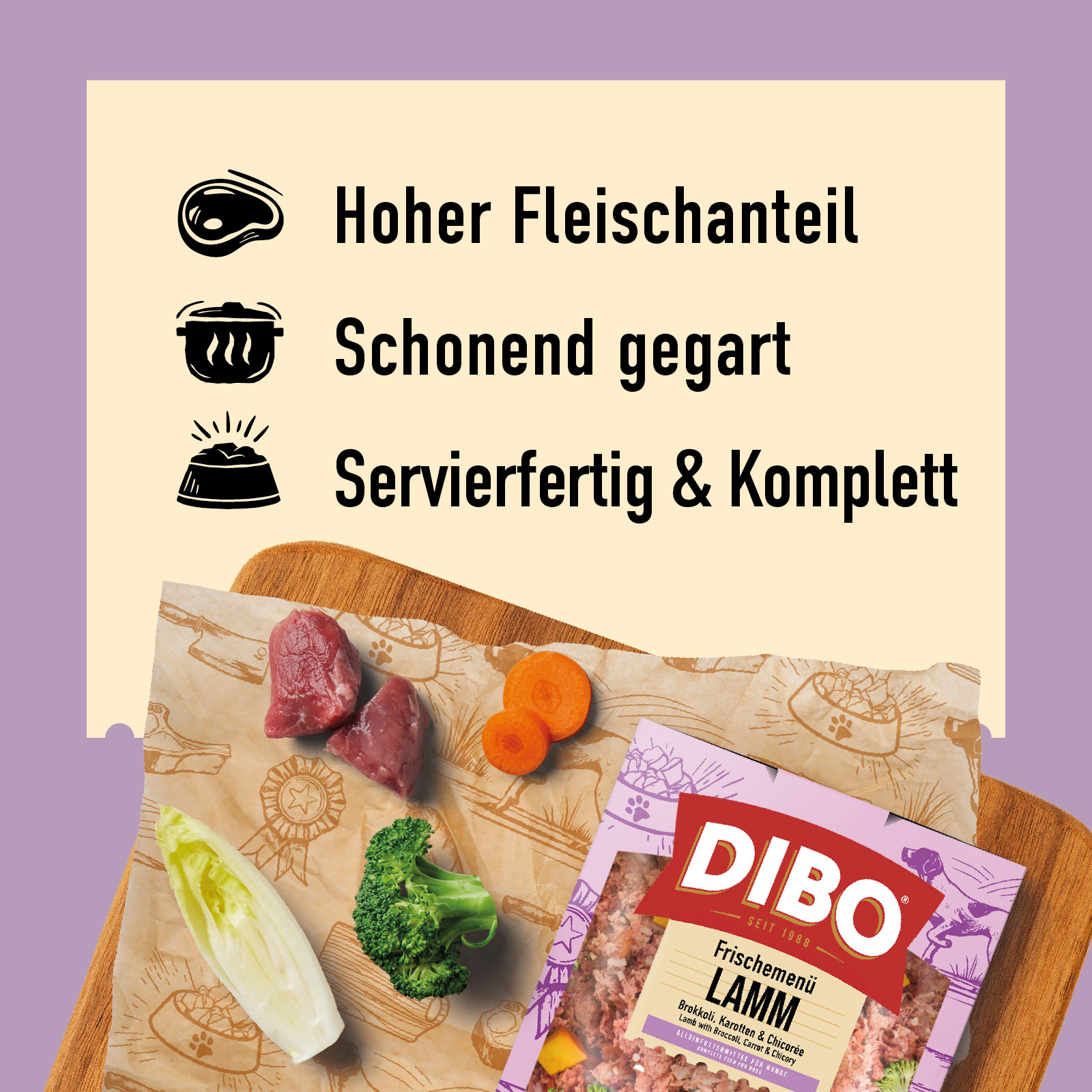 DIBO Fresh Block Lamm