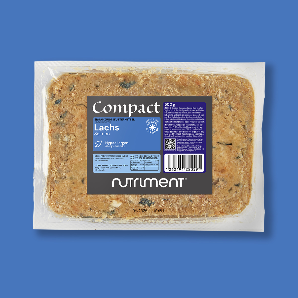 Nutriment Compact FISCH / LACHS