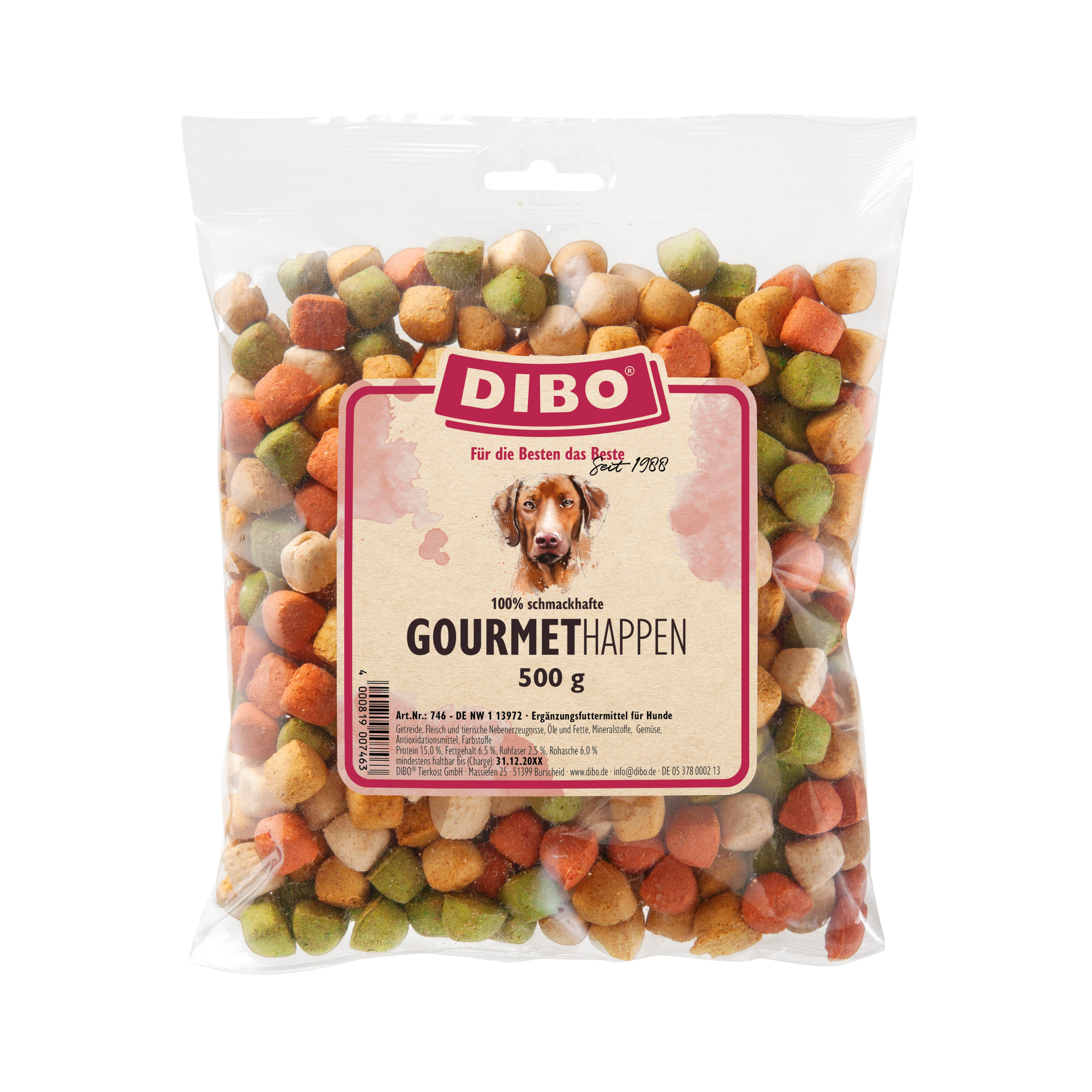 DIBO Gourmet-Happen, 500g-Beutel