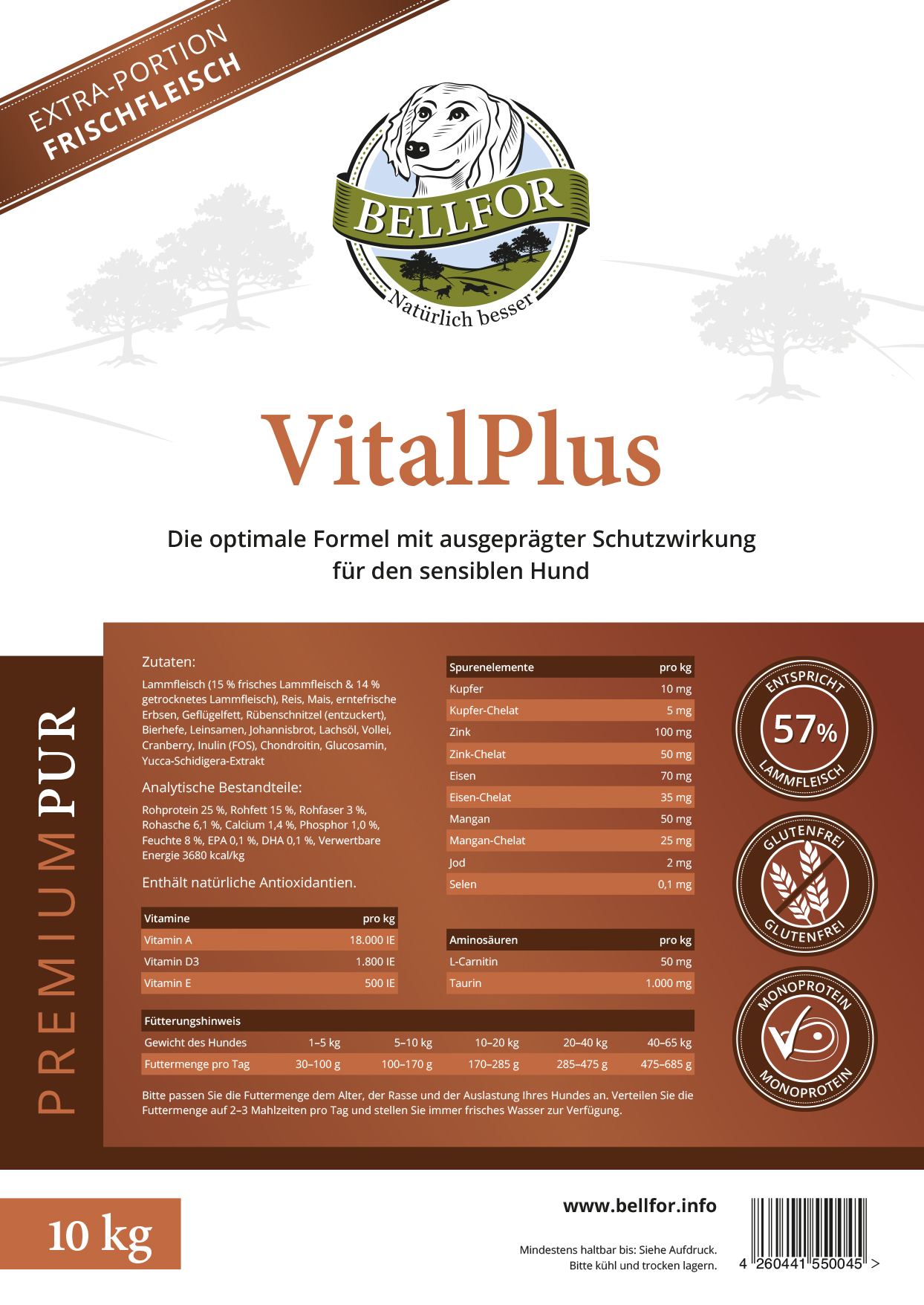 Premium Pur VitalPlus, 10kg-Sack