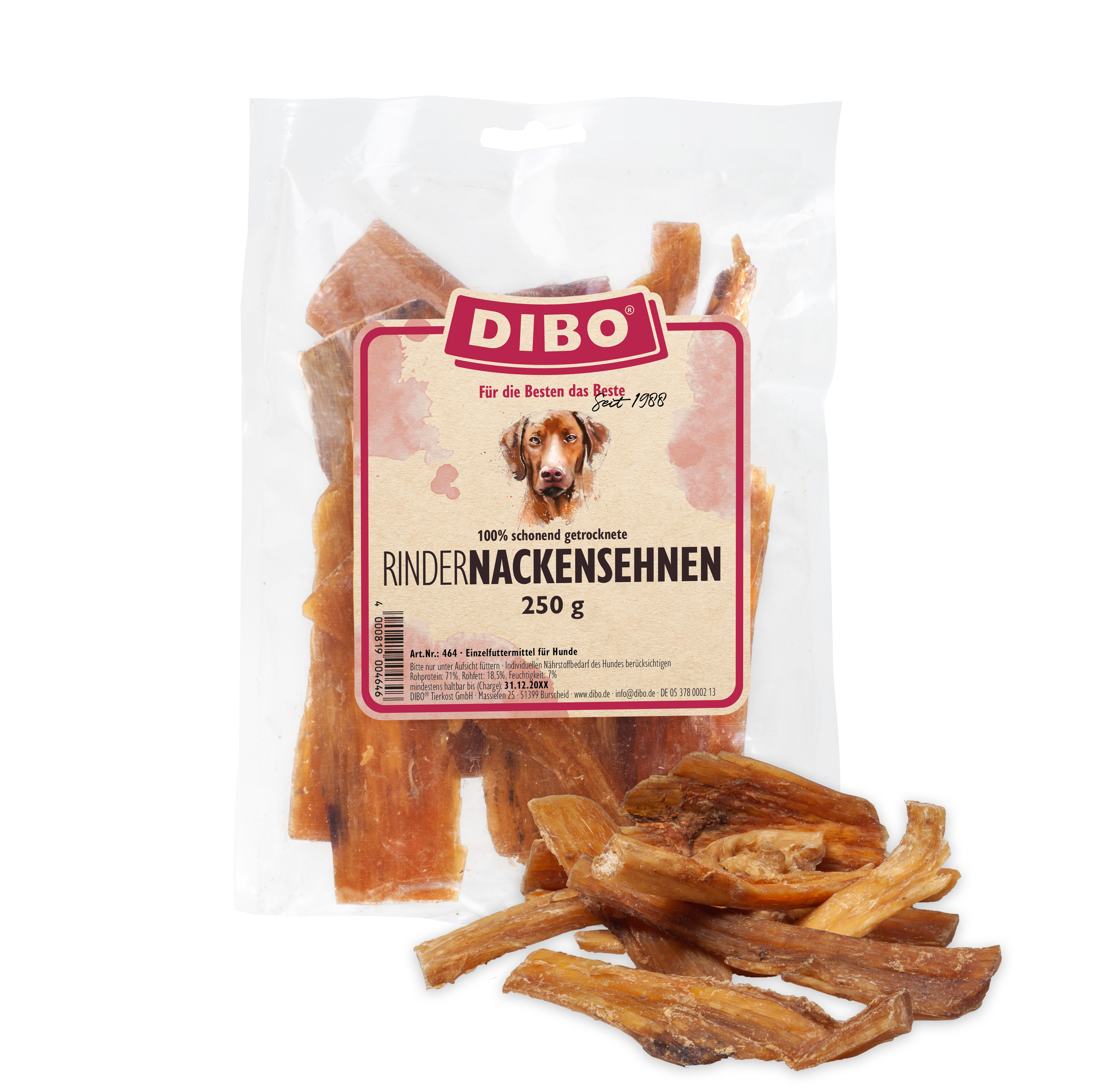 DIBO Rinder-Nackensehnen, 250g-Beutel