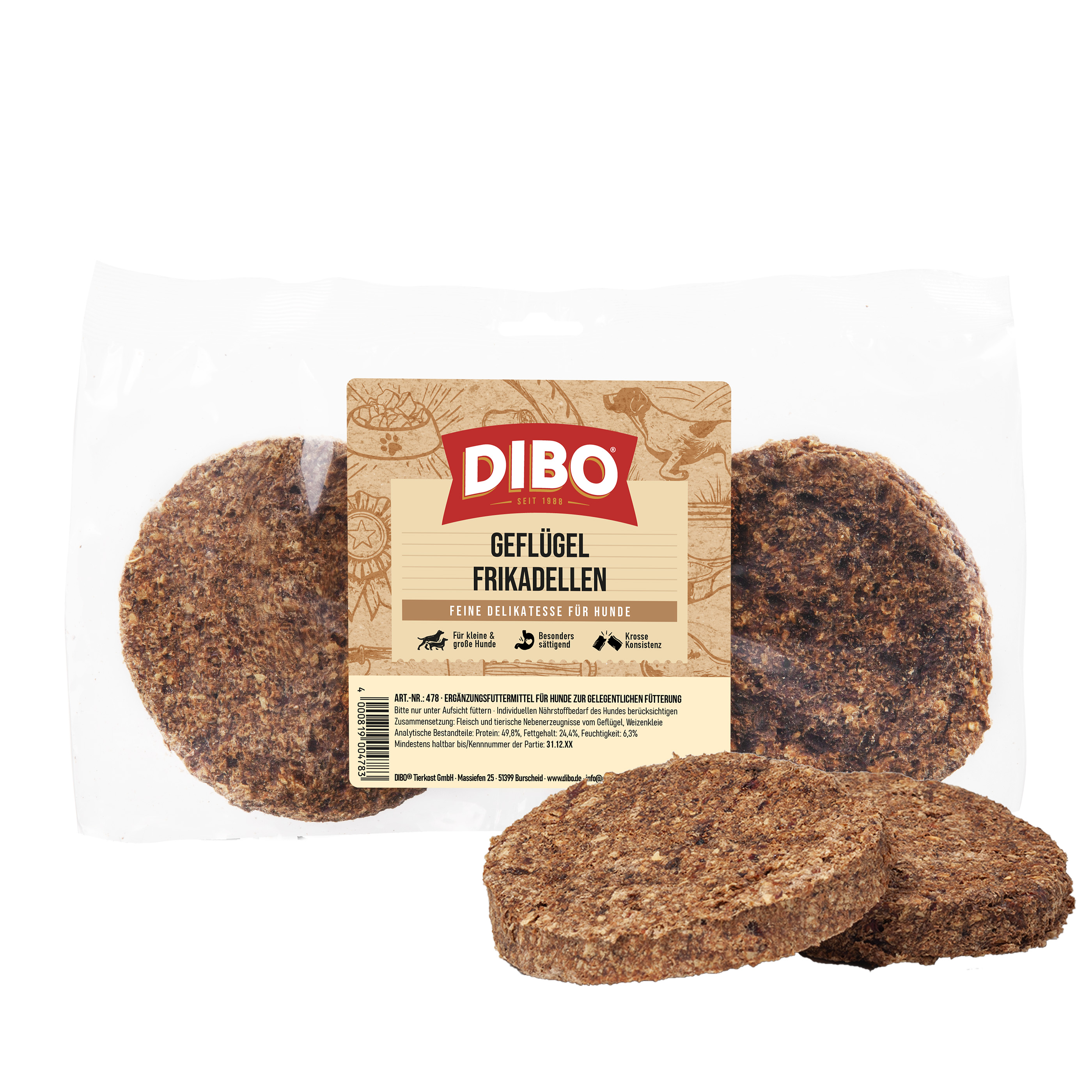 DIBO Geflügel-Frikadellen