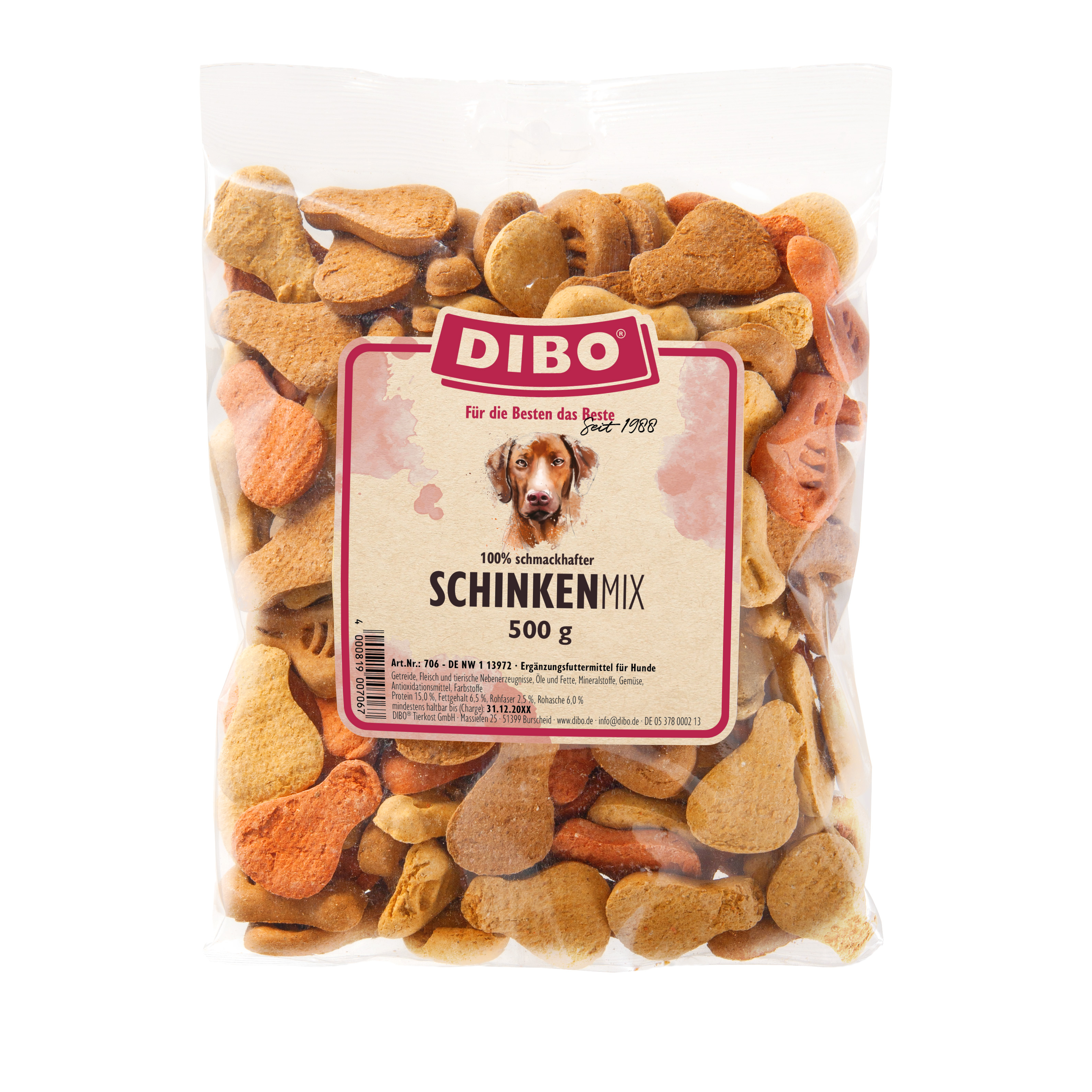 DIBO Schinken-Mix, 500g-Beutel