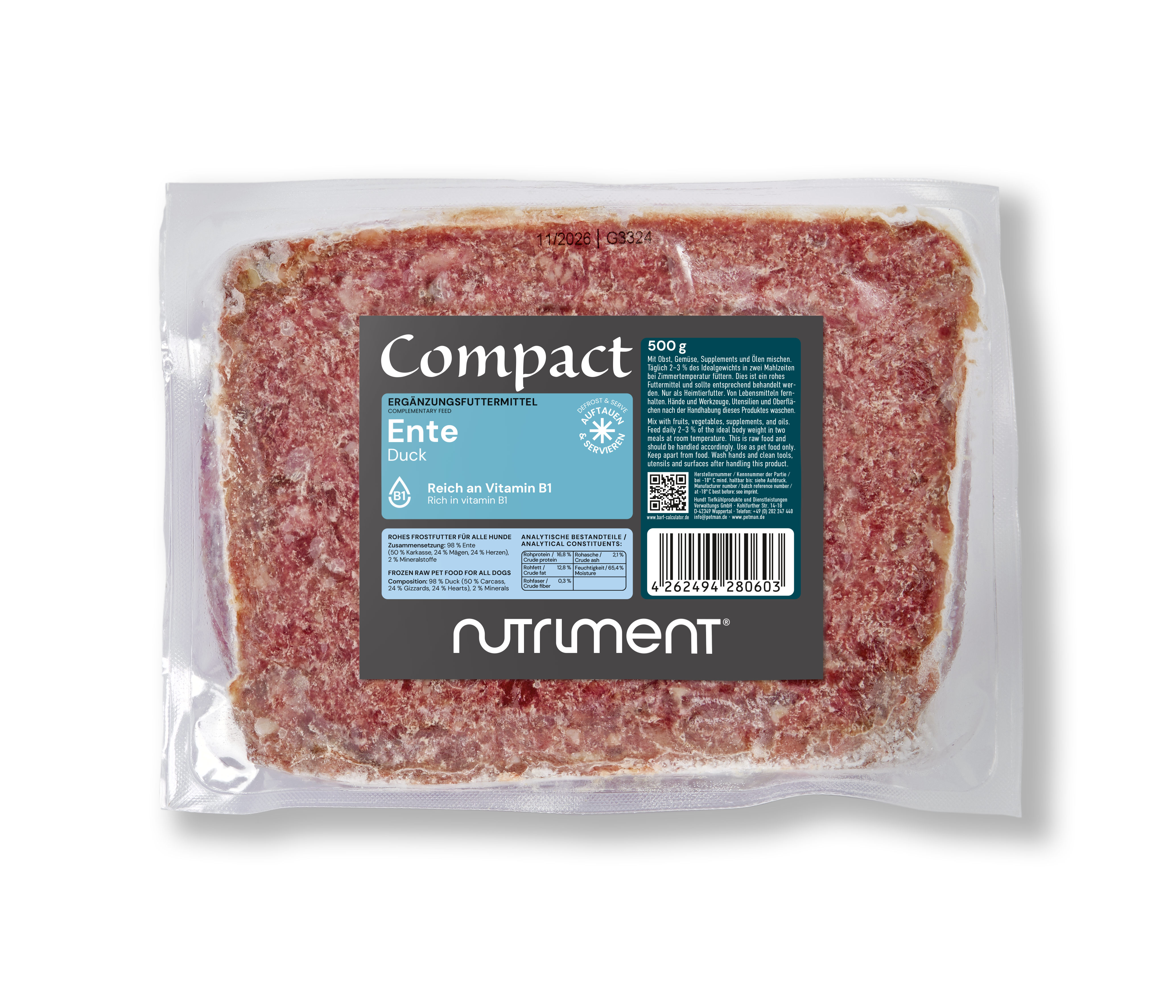 Nutriment Compact ENTE Nutriment Compact ENTE