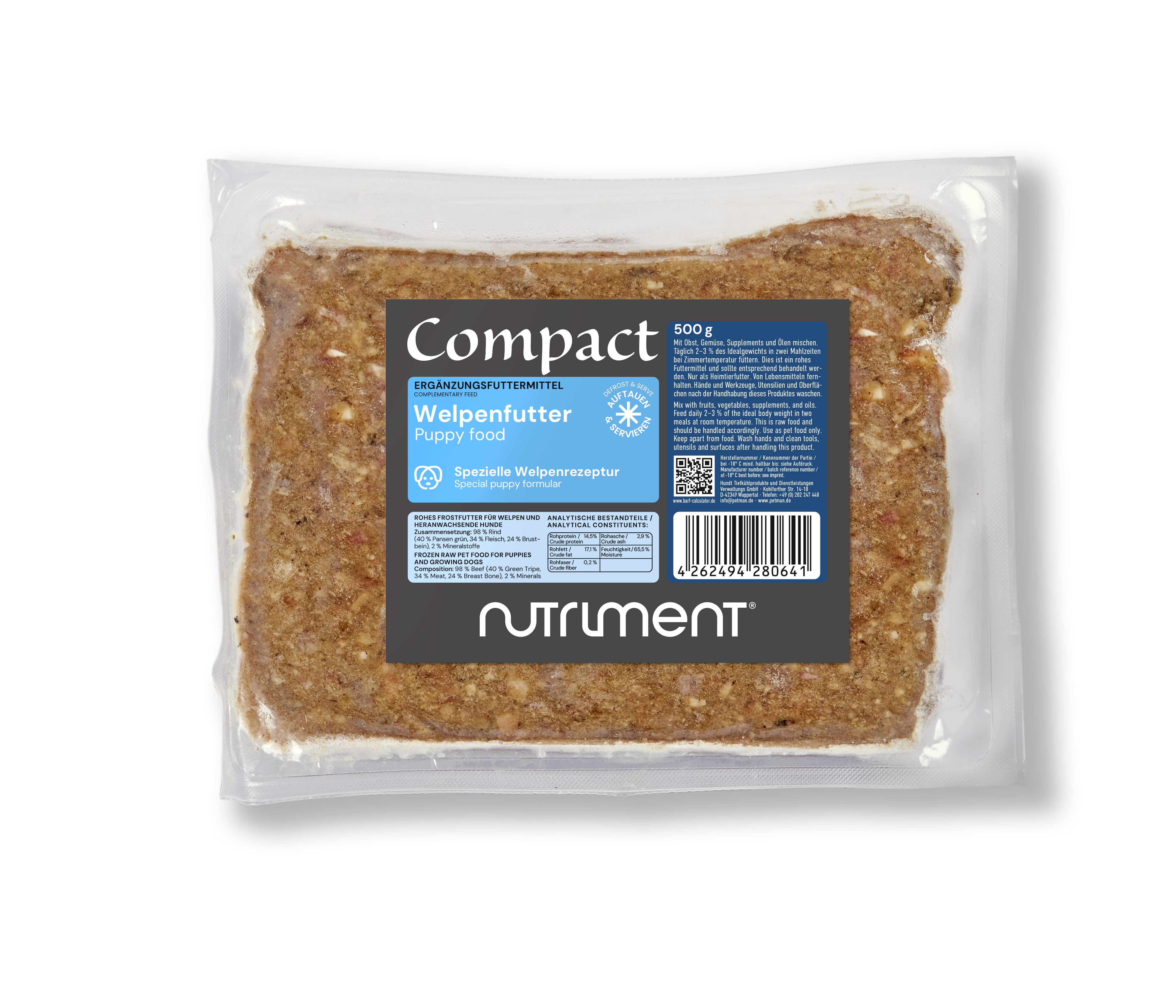 Nutriment Compact WELPENFUTTER