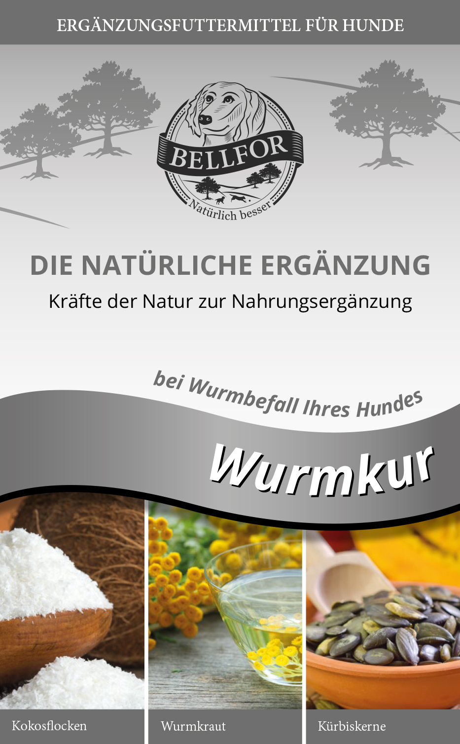 Bellfor "Wurmkur"-Kekse, 200g-Beutel