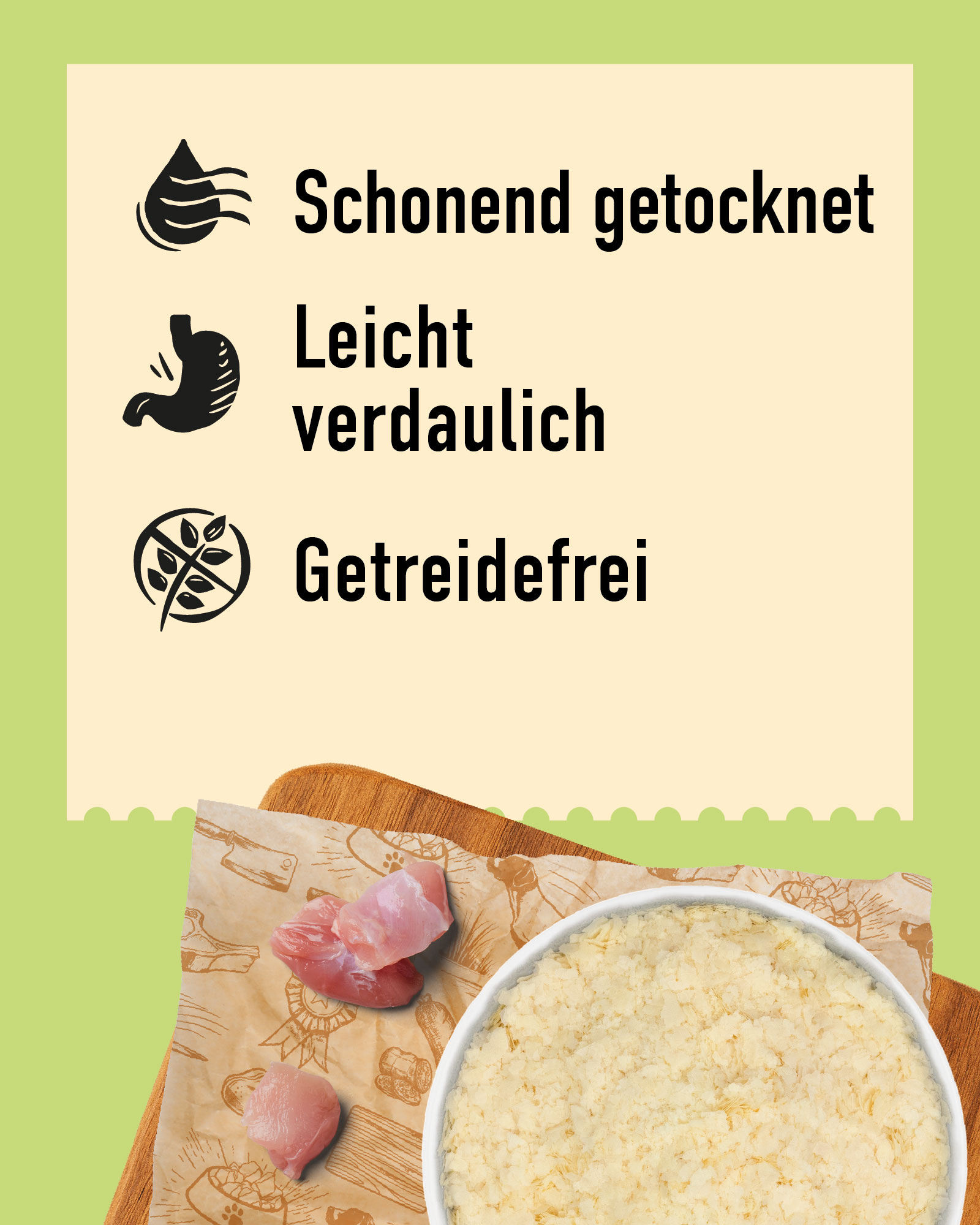 DIBO Kartoffelflocken, 1kg-Beutel