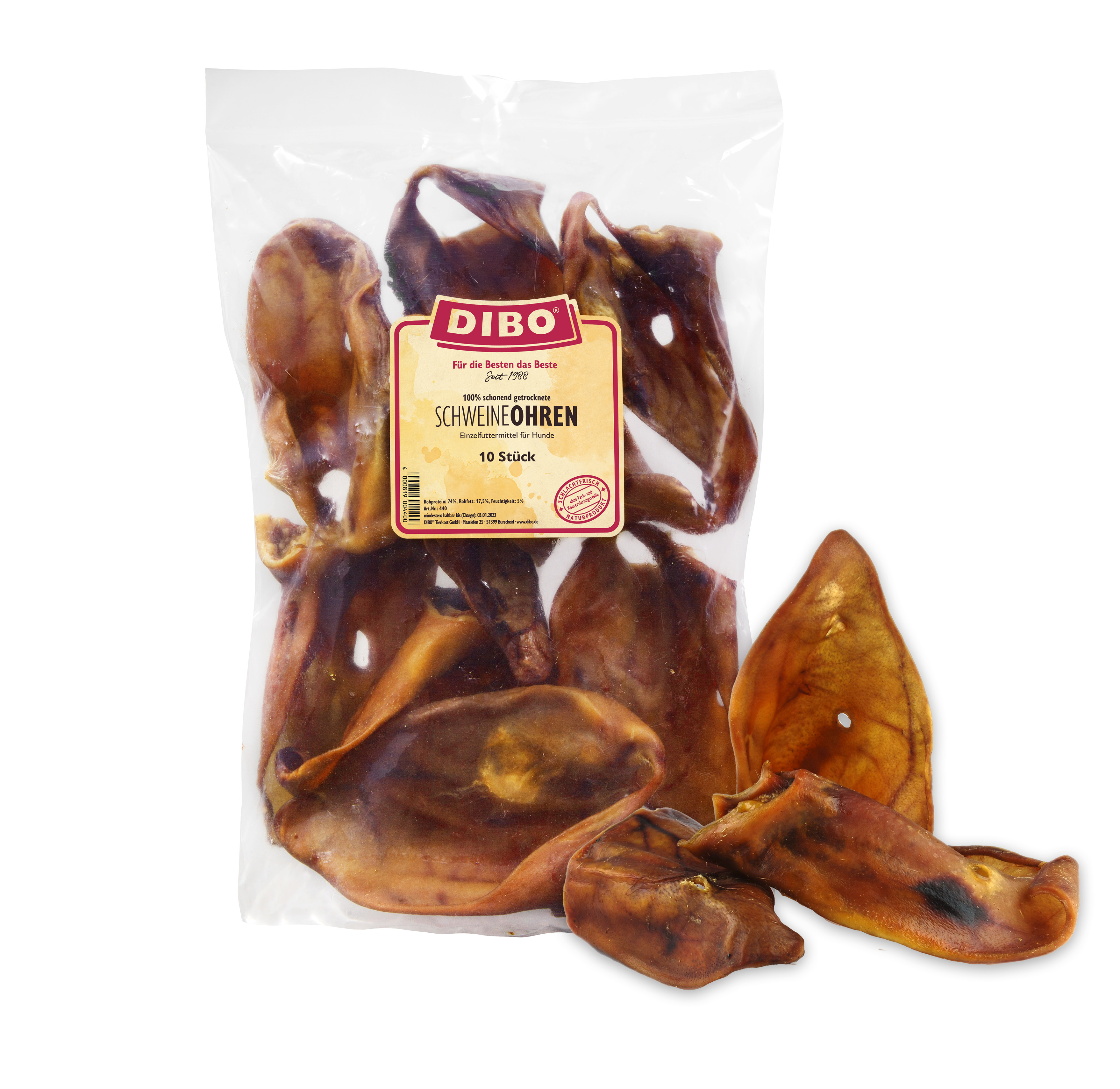 DIBO Schweineohren