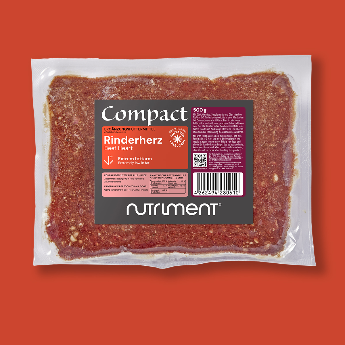 Nutriment Compact RINDERHERZ