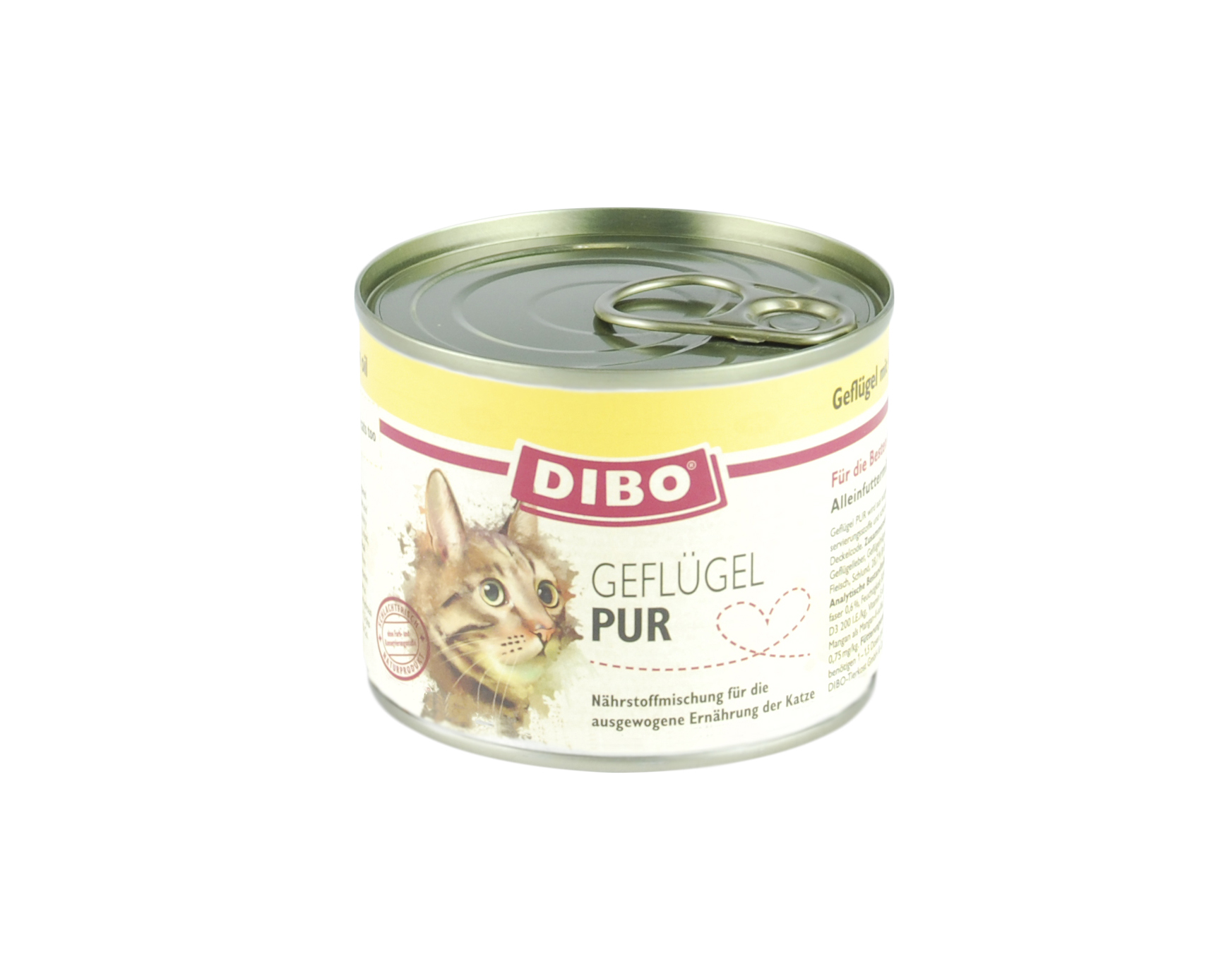 DIBO - CAT PUR GEFLÜGEL, 200g-Dose